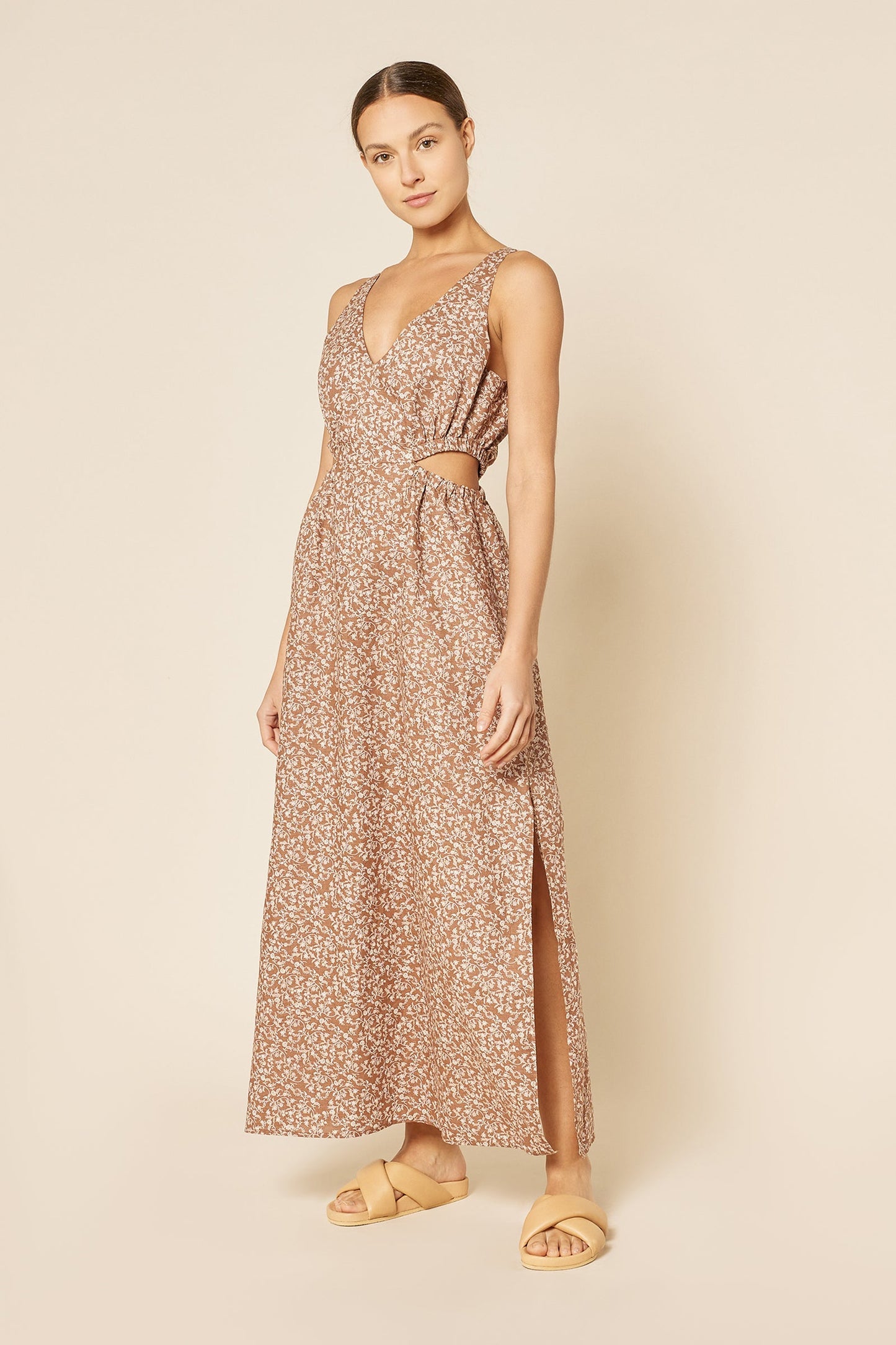 ALINA CUT OUT MAXI DRESS