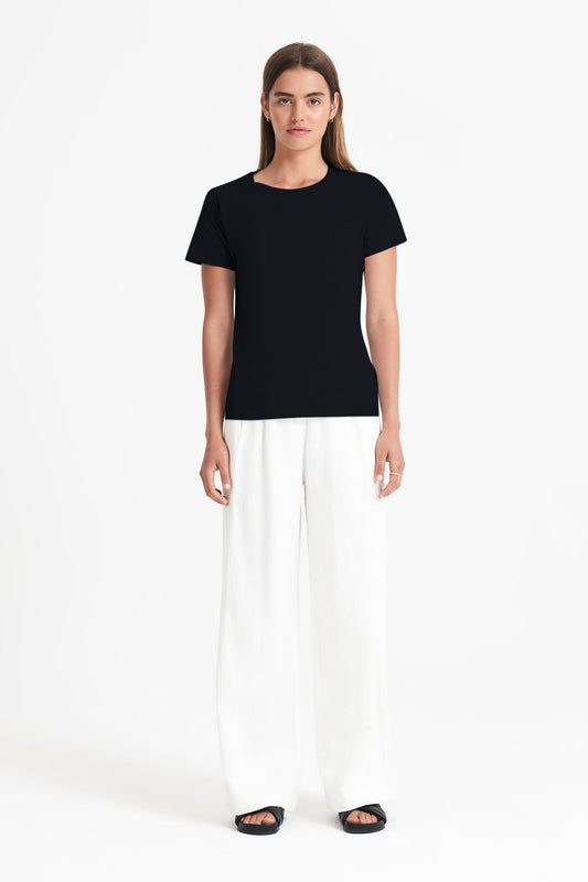 HARPER ORGANIC CREW NECK TEE
