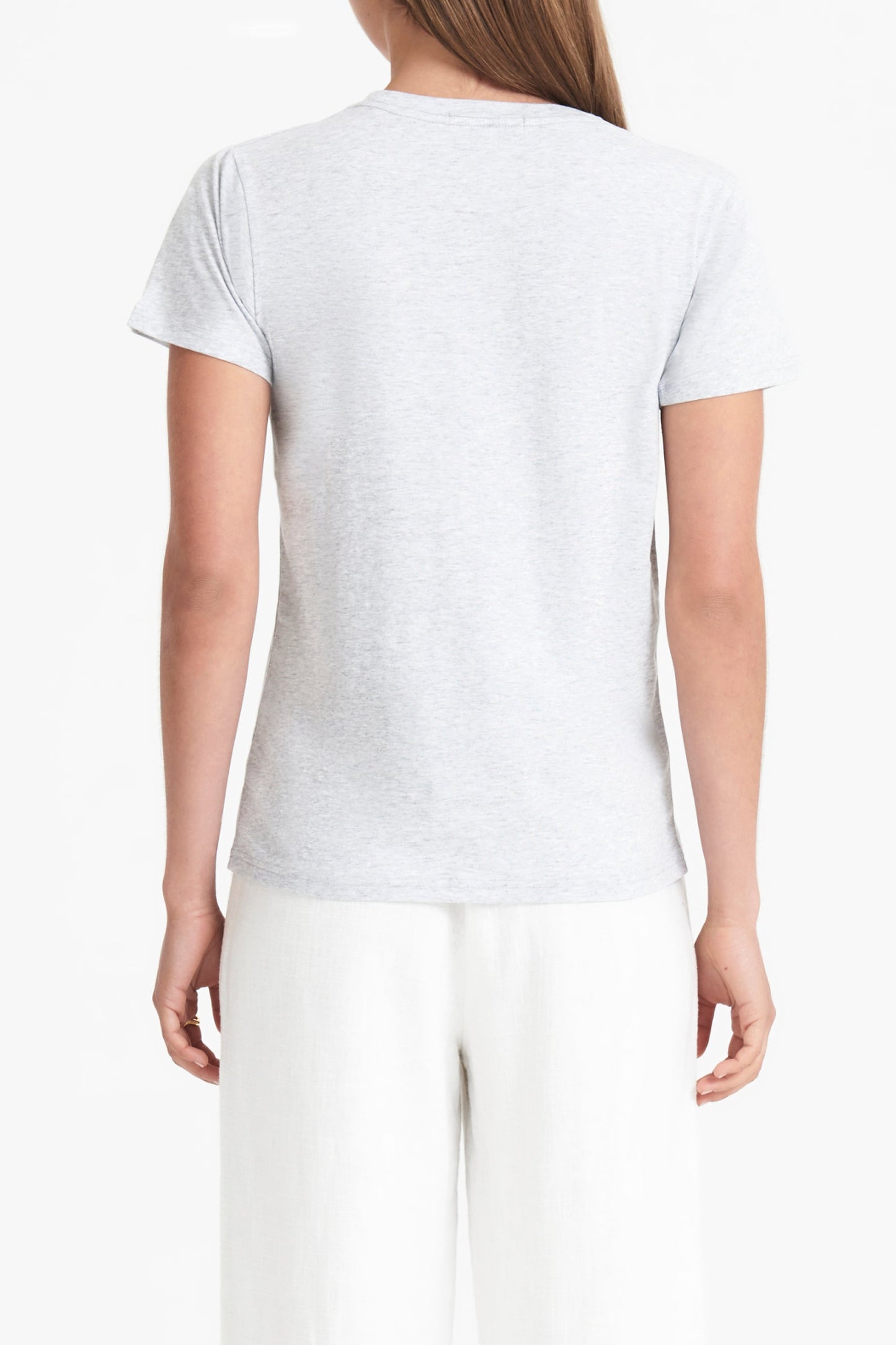 HARPER ORGANIC CREW NECK TEE