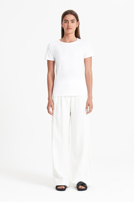 HARPER ORGANIC CREW NECK TEE