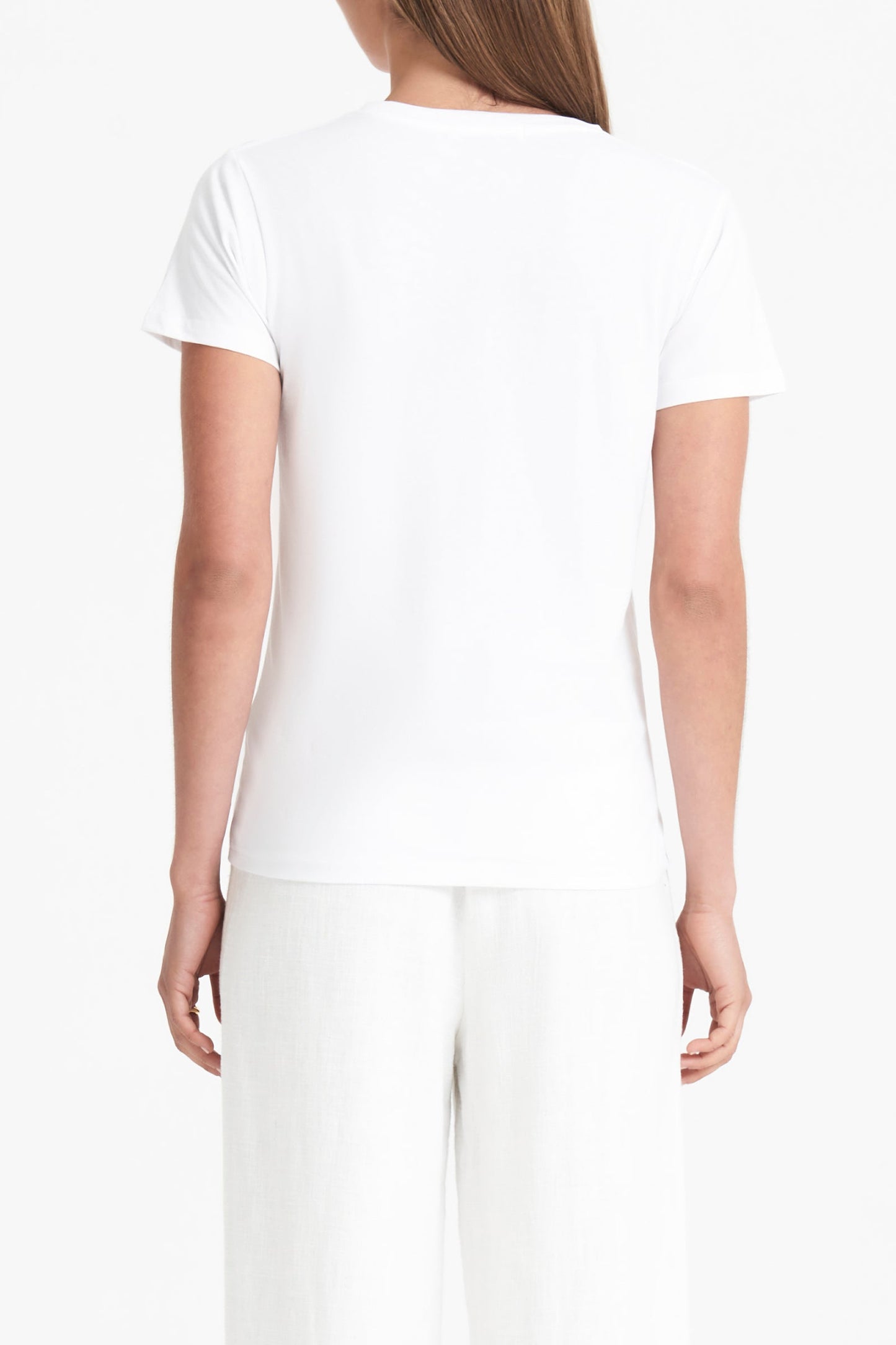 HARPER ORGANIC CREW NECK TEE