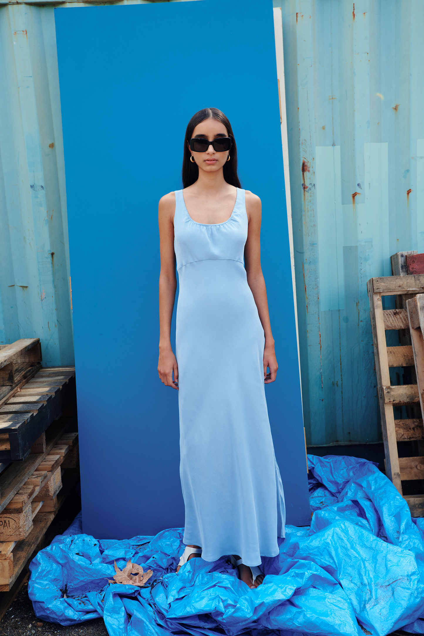 HAYZ CUPRO DRESS