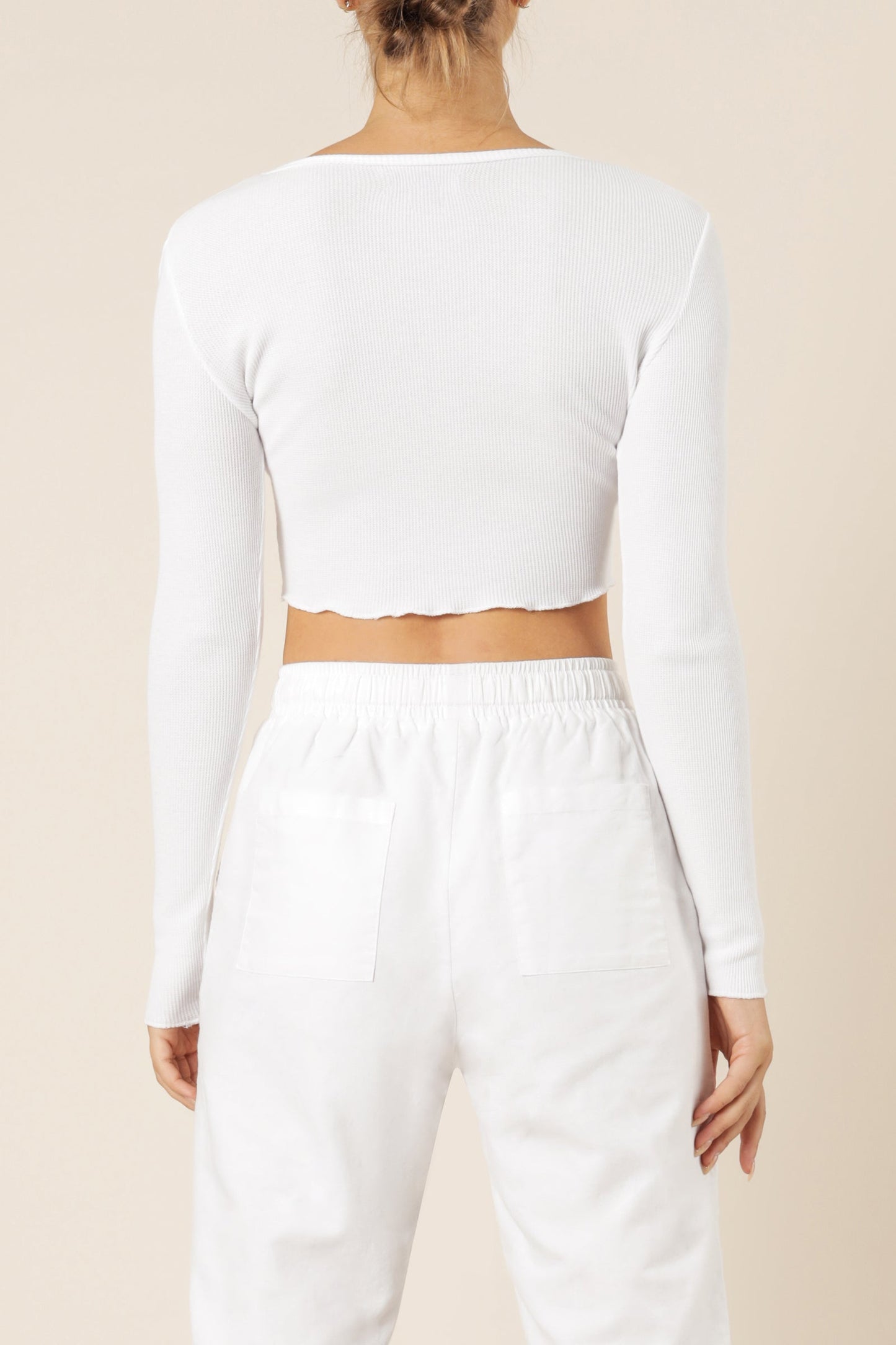 CAMERON WAFFLE LS TEE