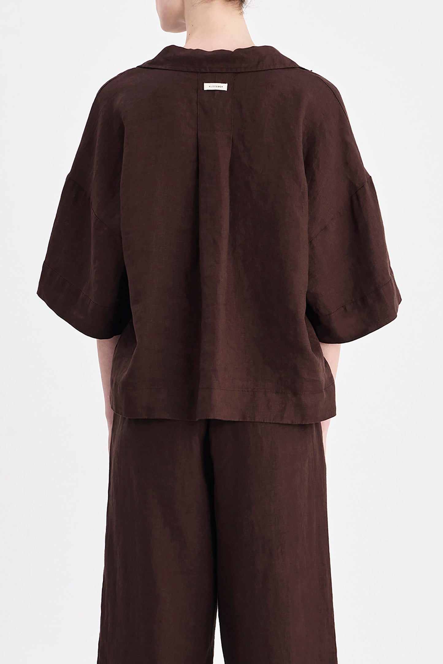 LOUNGE LINEN SHIRT