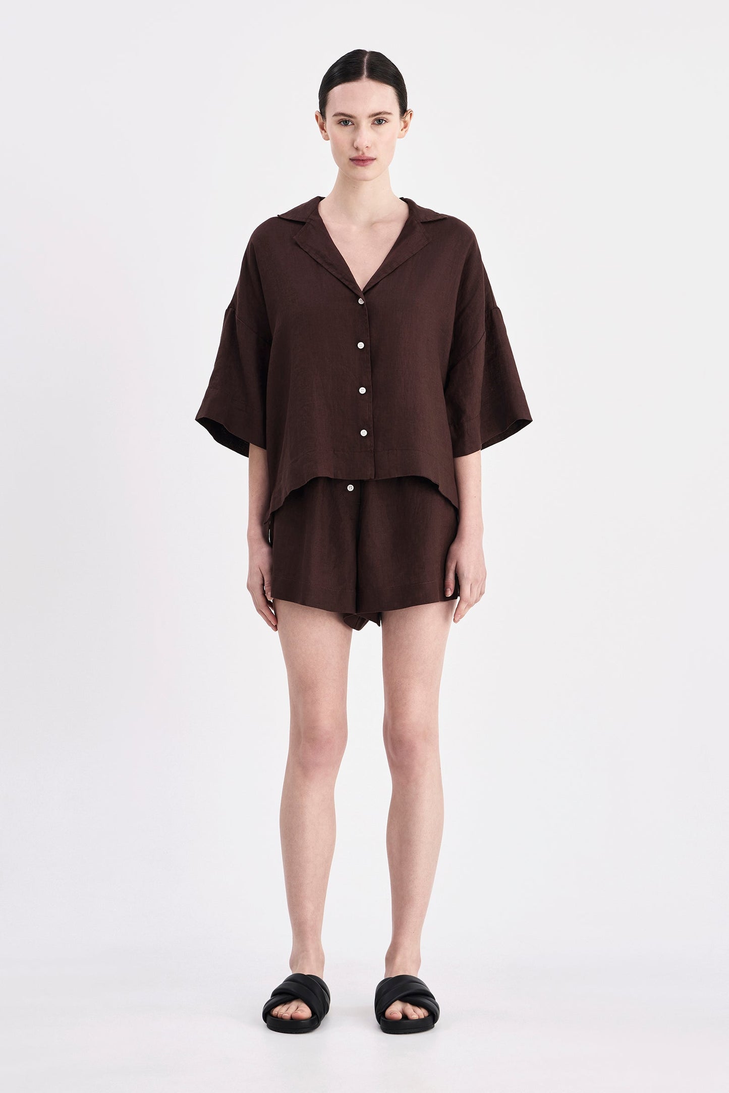 LOUNGE LINEN SHORT