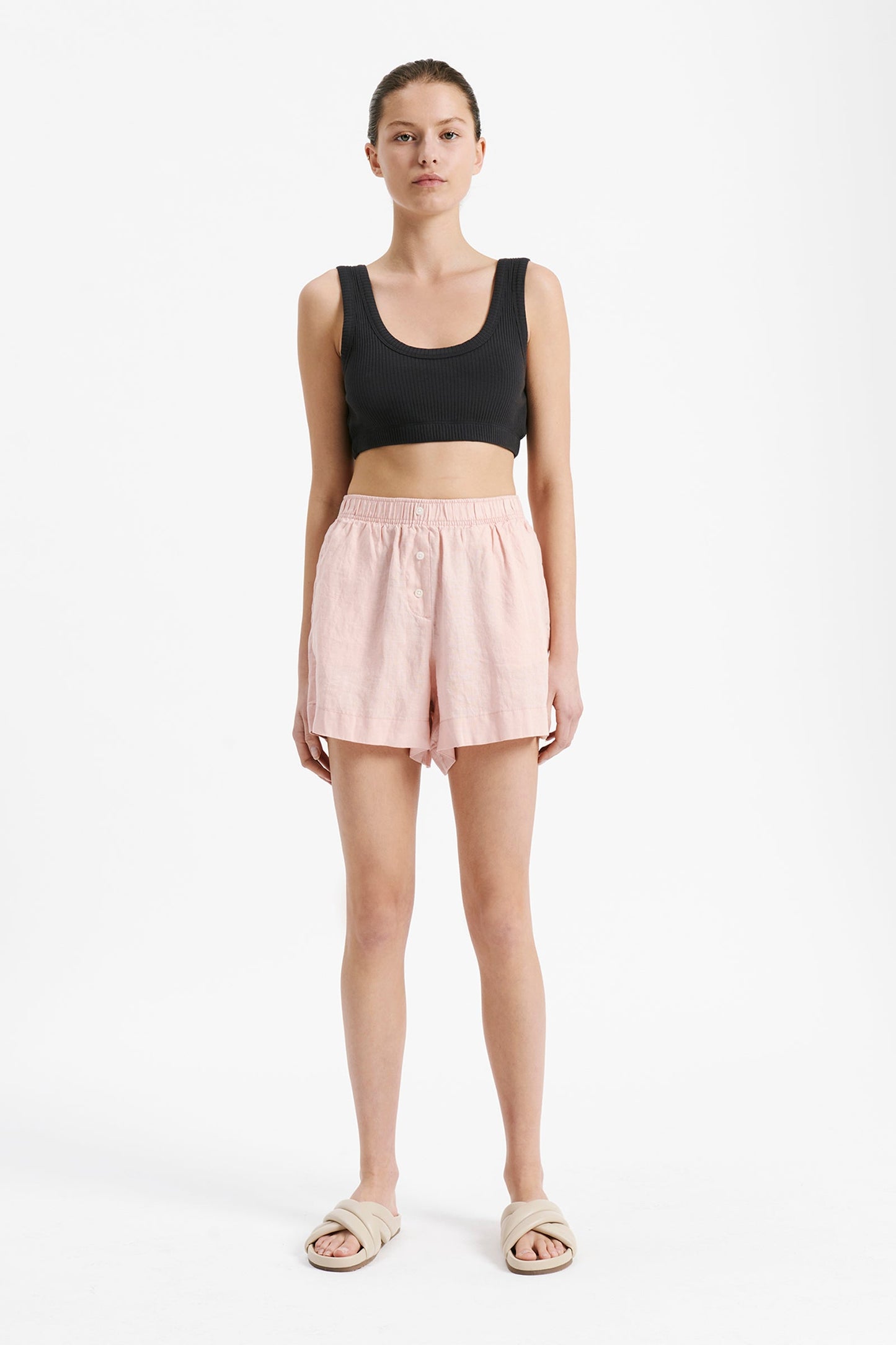 LOUNGE LINEN SHORT