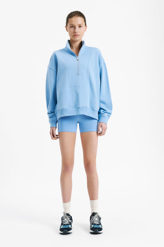 NUDE ACTIVE QUARTER ZIP SWEAT