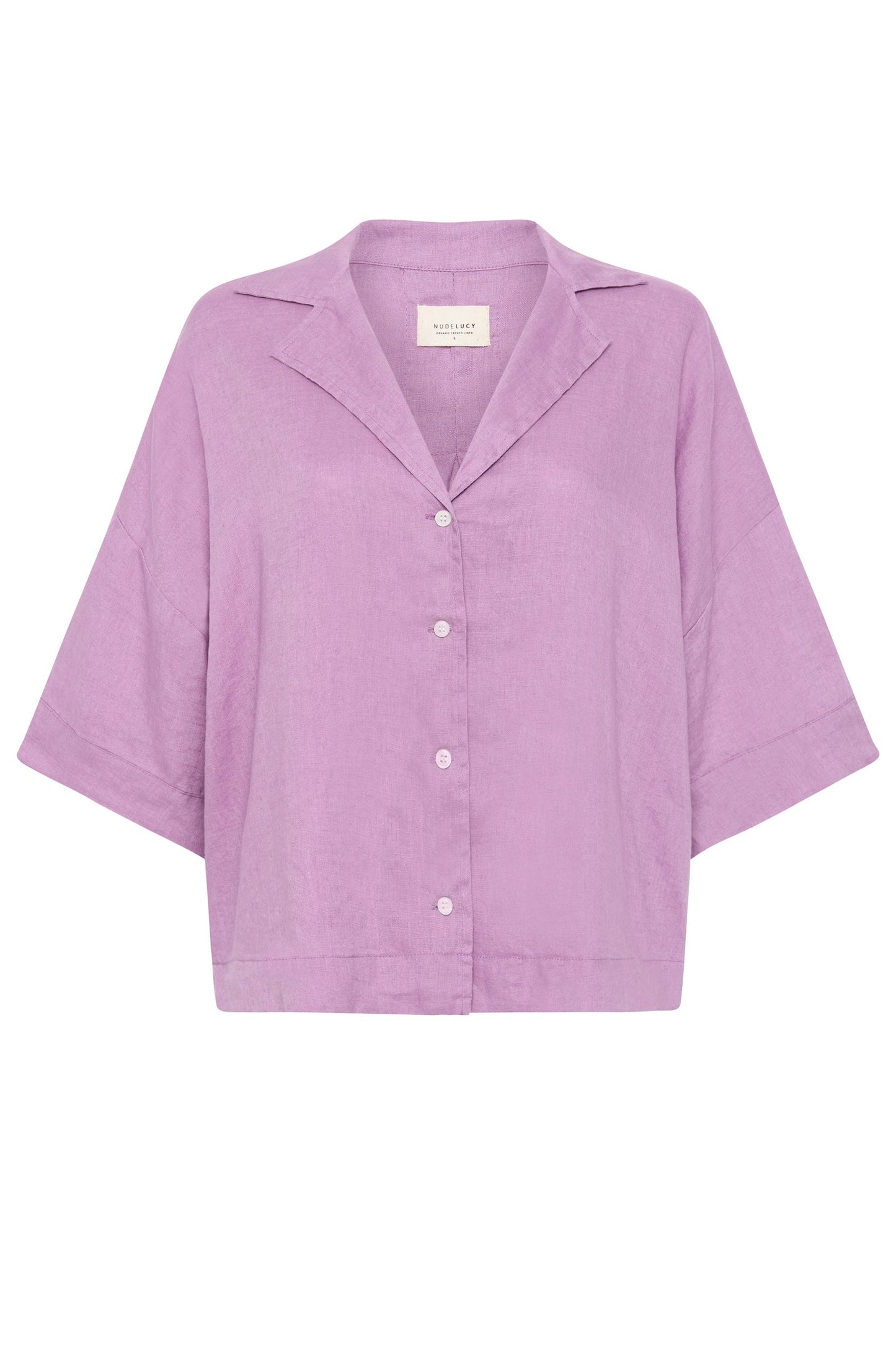 LOUNGE LINEN SHIRT