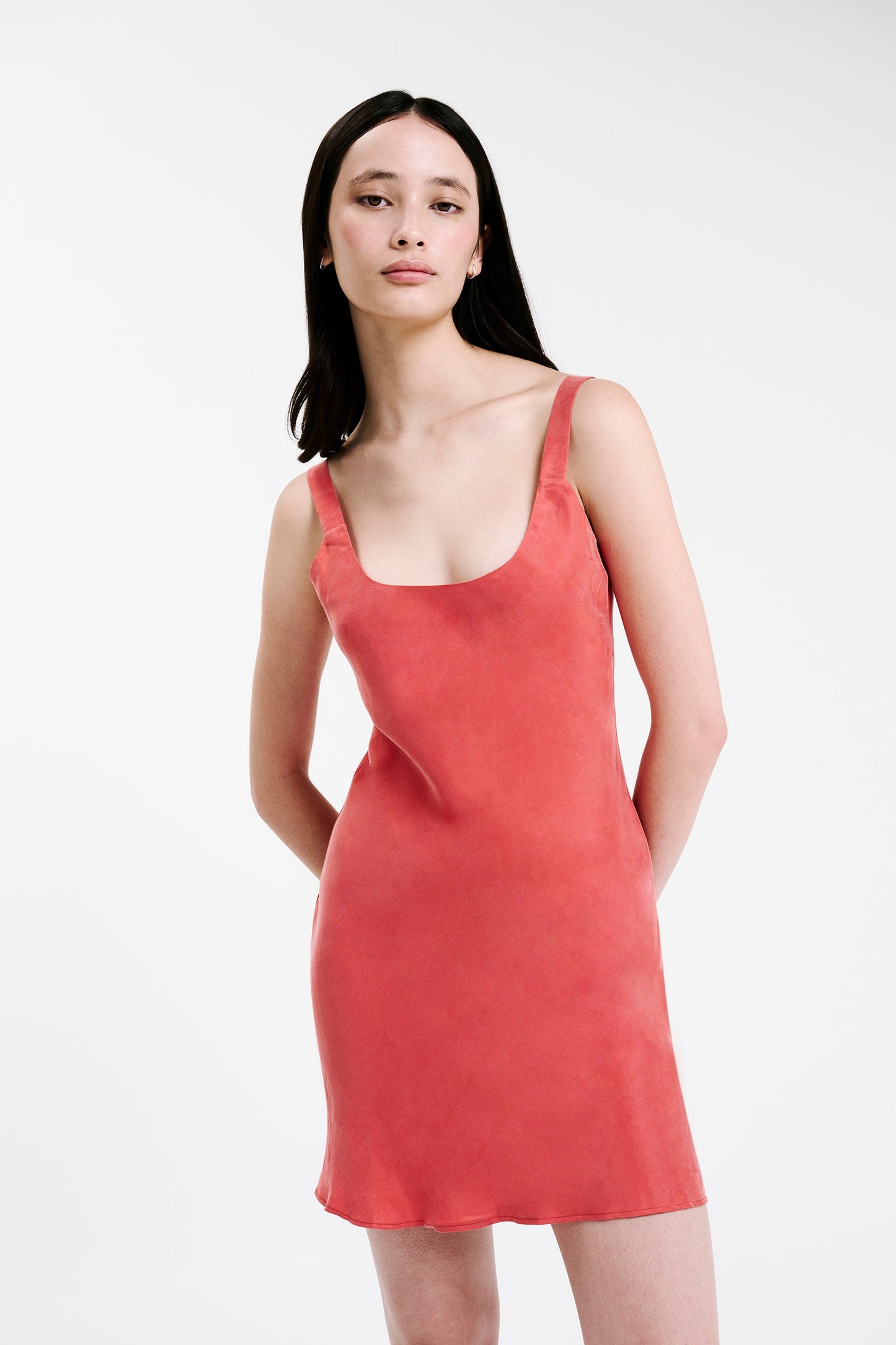 HARLOW CUPRO MINI DRESS