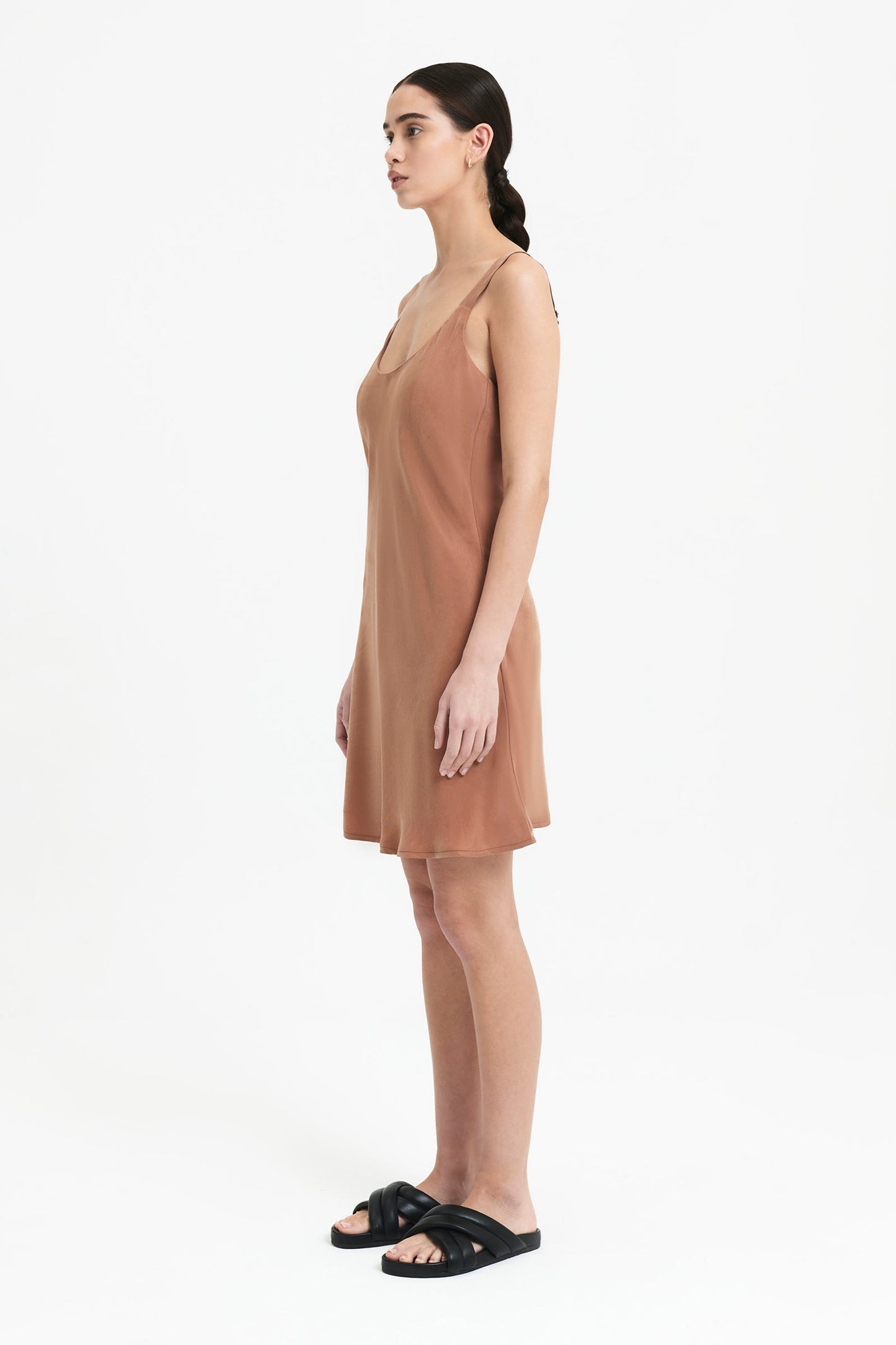 HARLOW CUPRO MINI DRESSES