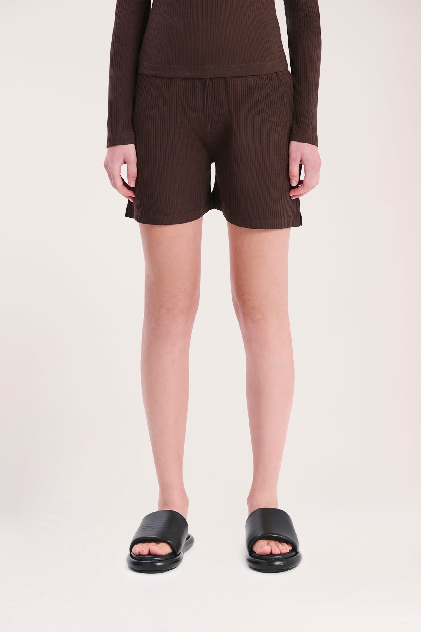 LOUNGE RIB LONGLINE SHORT