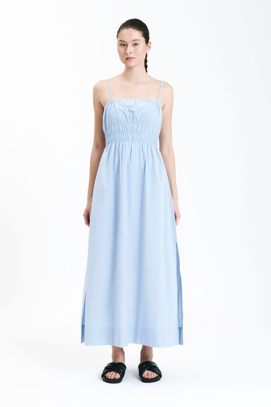 AKIRA POPLIN MAXI DRESS