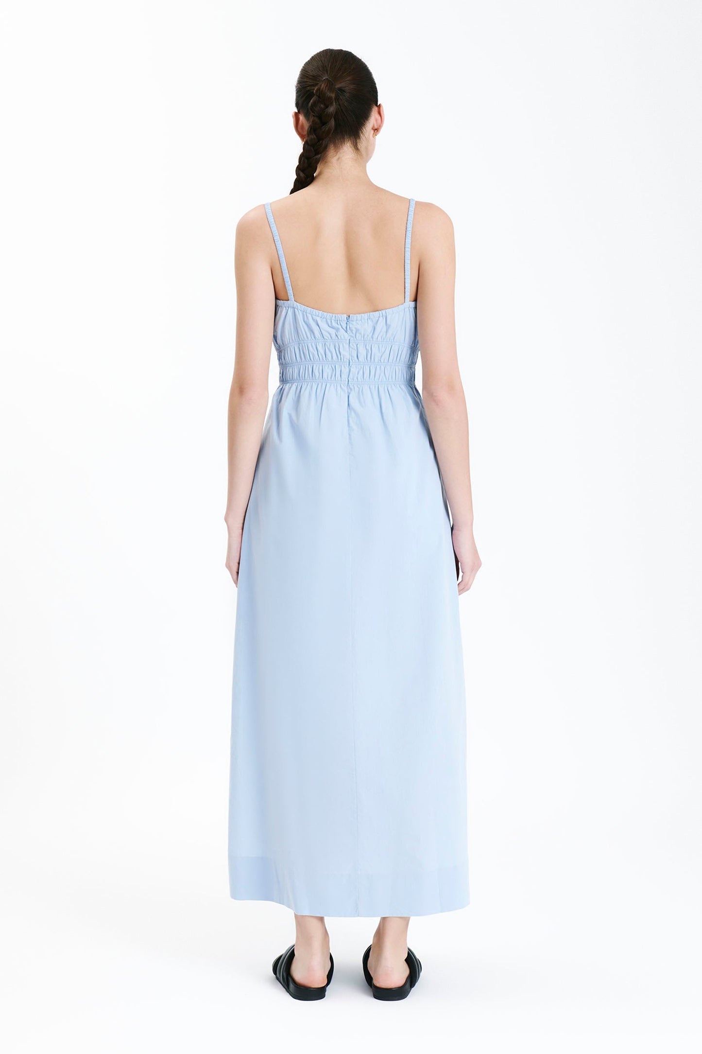 AKIRA POPLIN MAXI DRESS