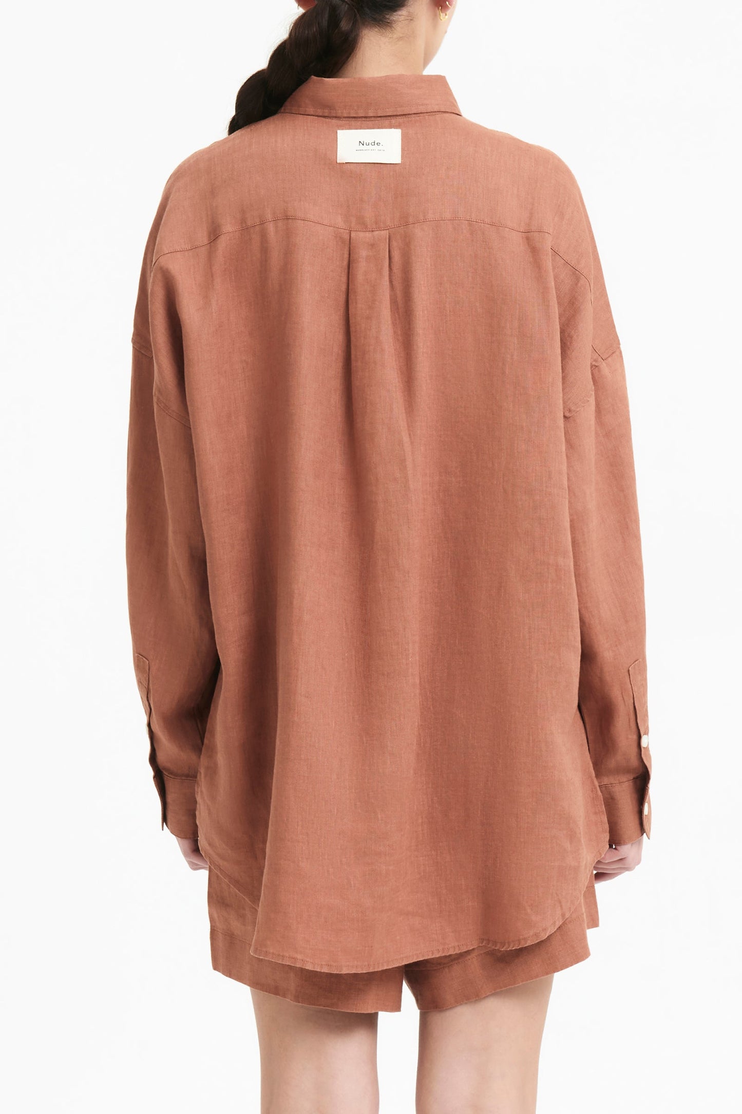 LOUNGE HERITAGE LINEN SHIRT