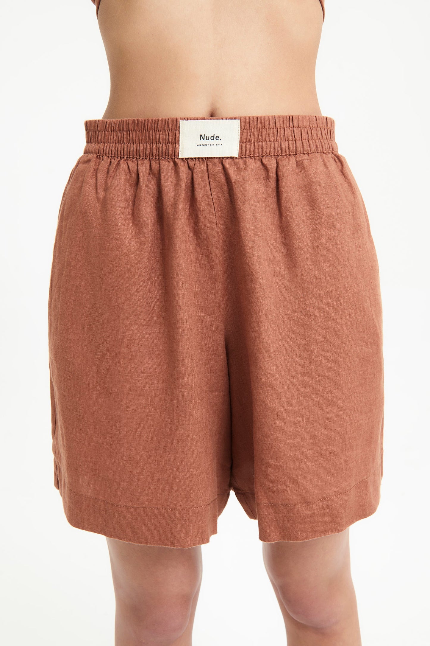 LOUNGE HERITAGE LINEN SHORT