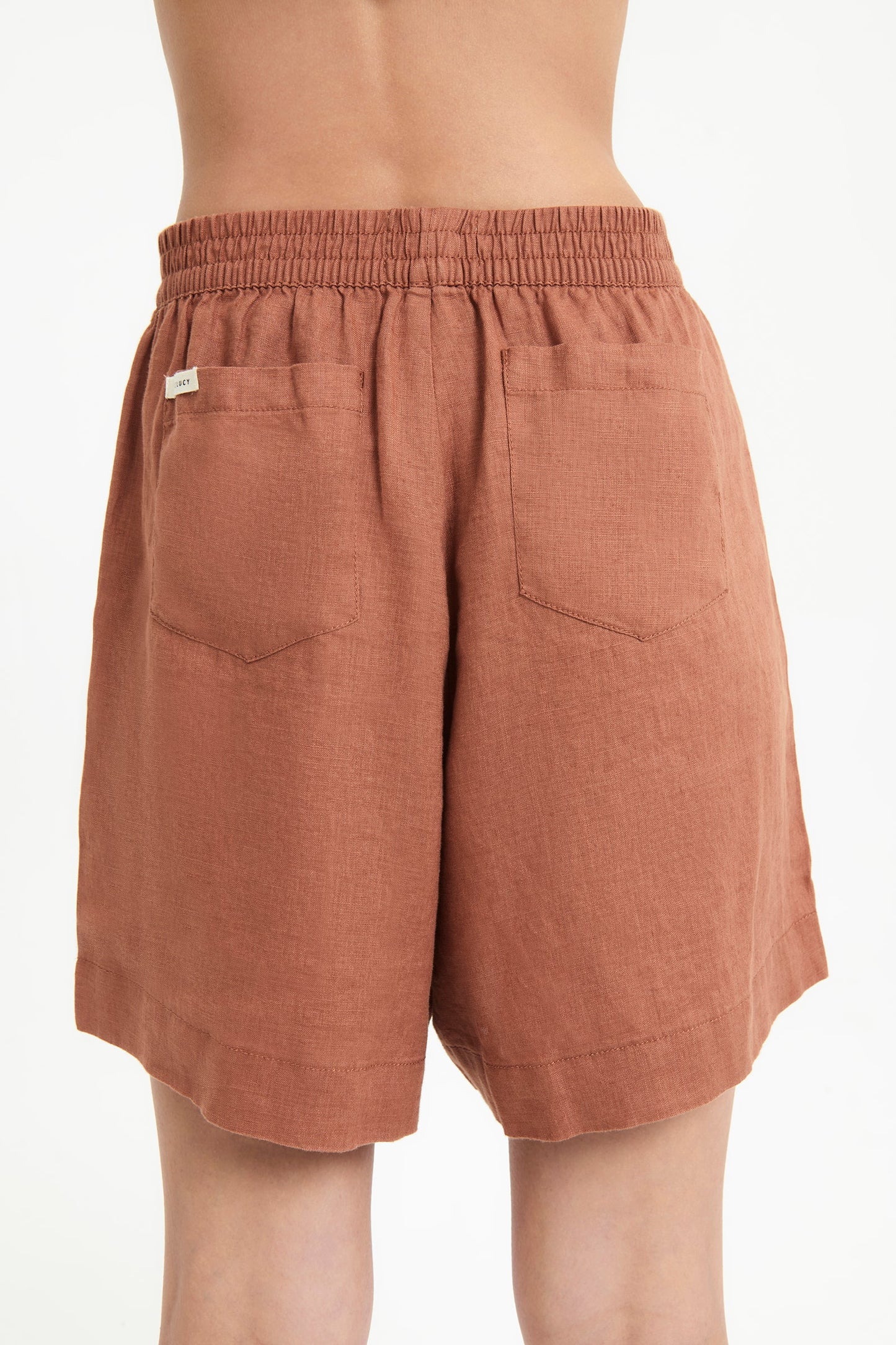 LOUNGE HERITAGE LINEN SHORT