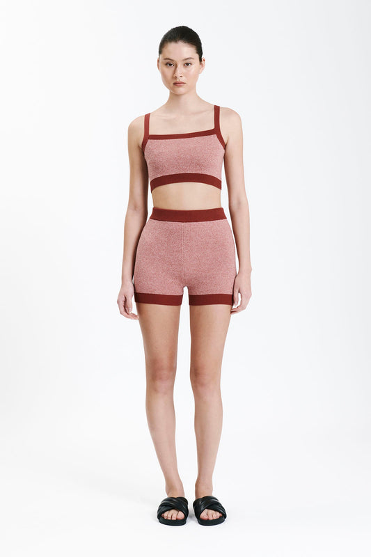 NUDE ACTIVE KNIT CROP