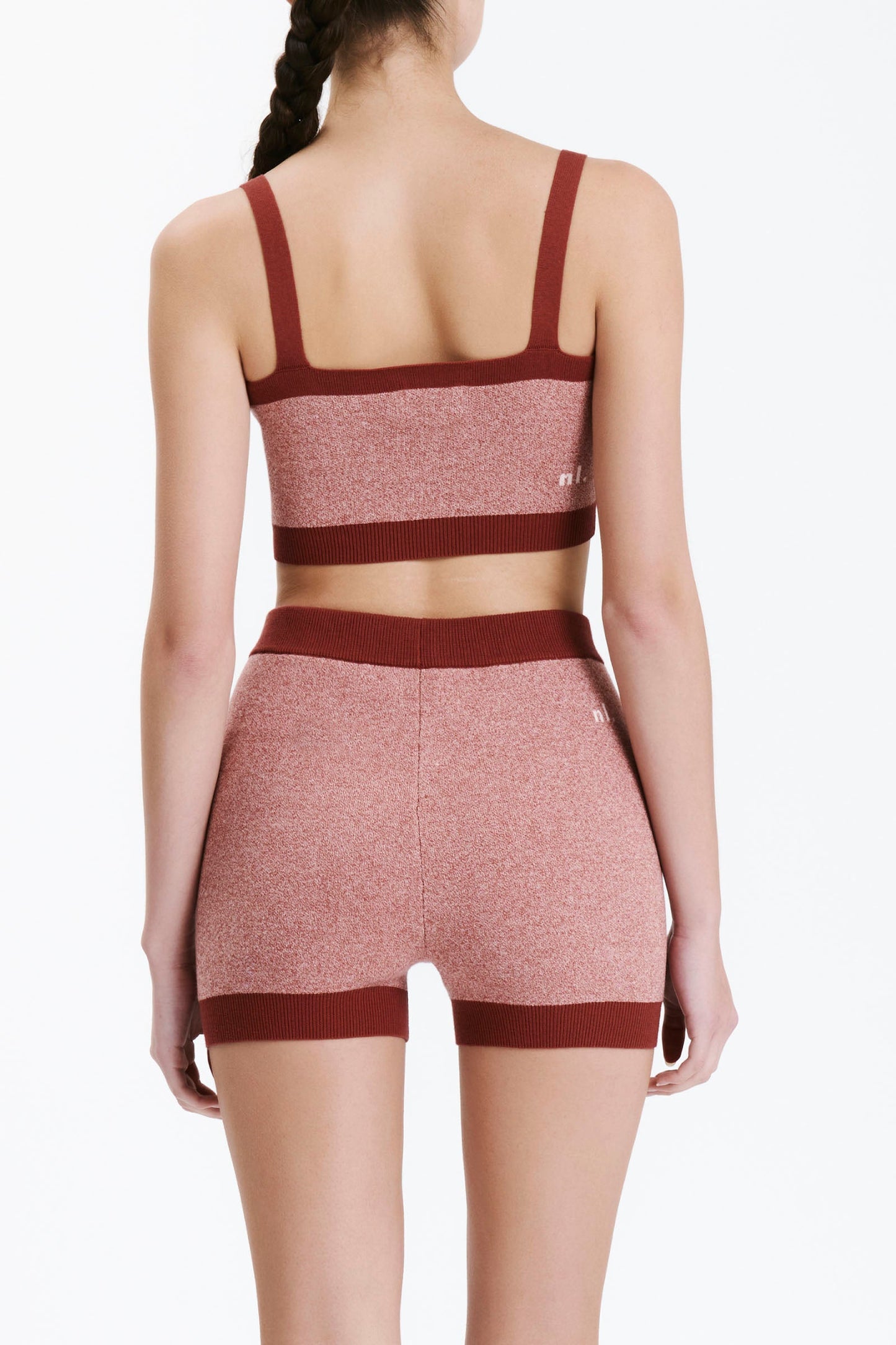 NUDE ACTIVE KNIT CROP