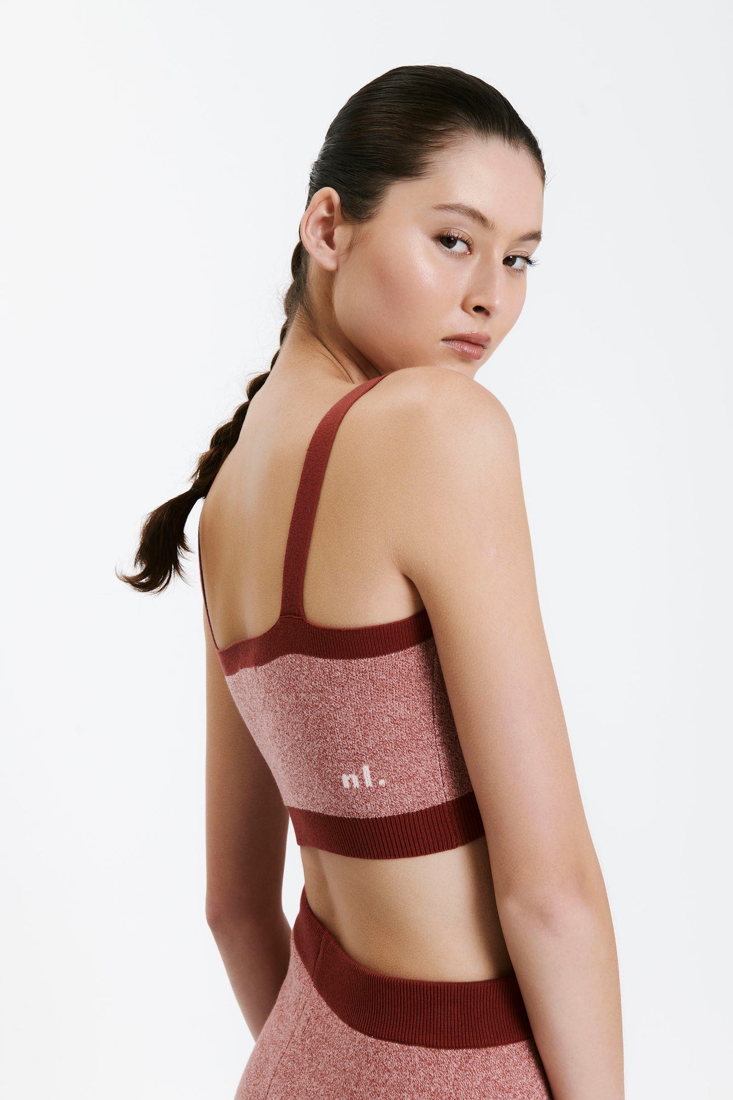 NUDE ACTIVE KNIT CROP