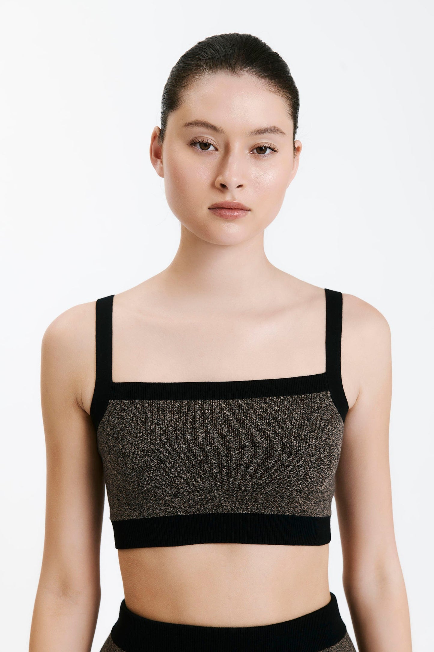 NUDE ACTIVE KNIT CROP