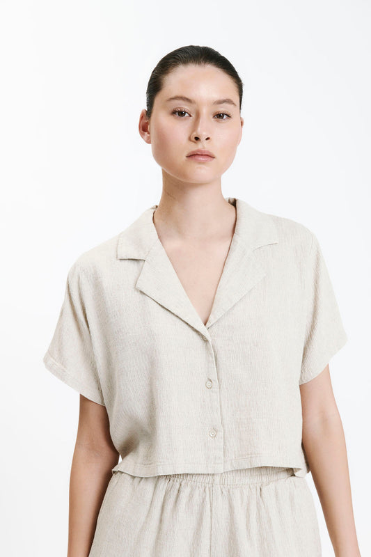 ACE CROPPED SHIRT