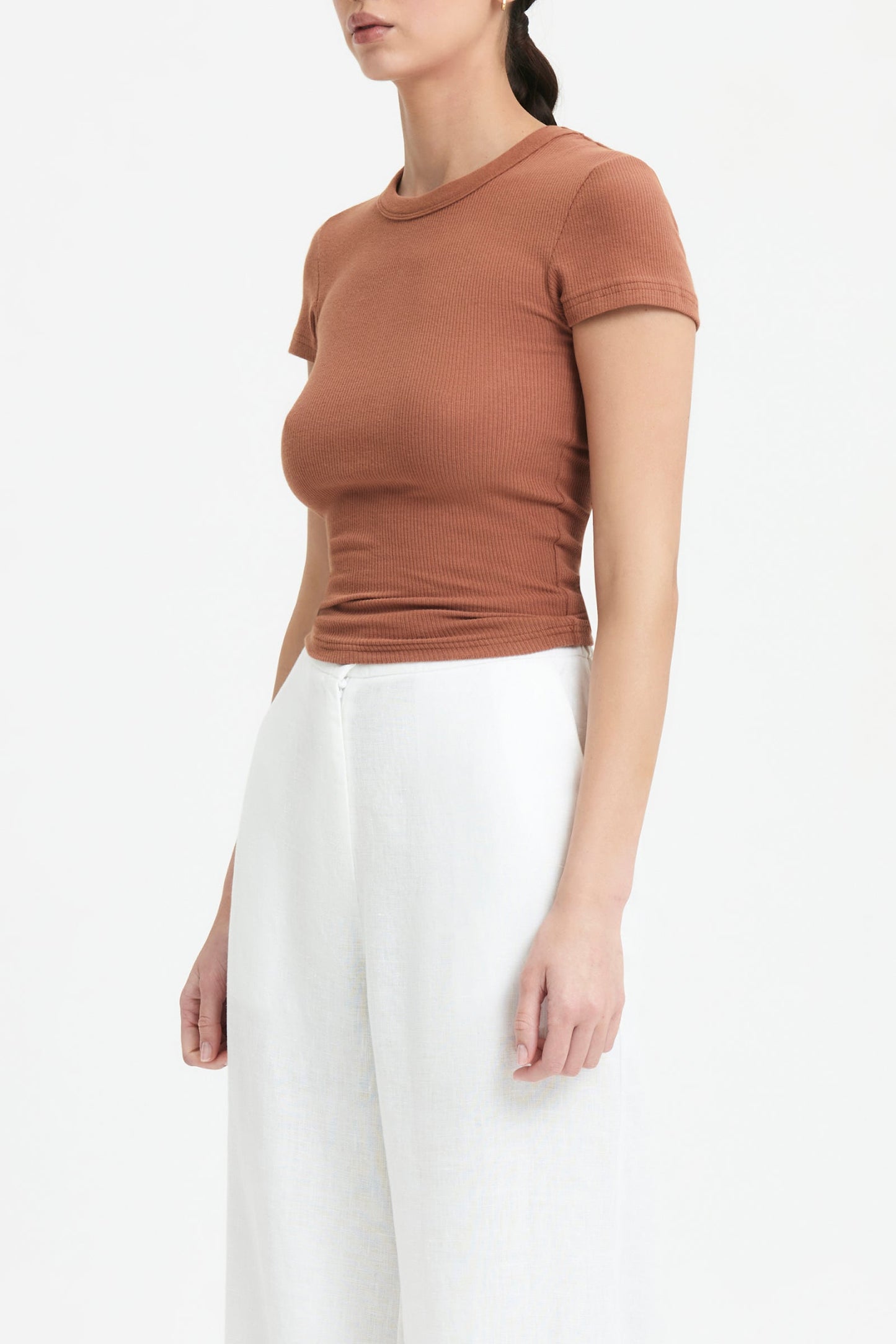 MONROE ORGANIC RIB TEE