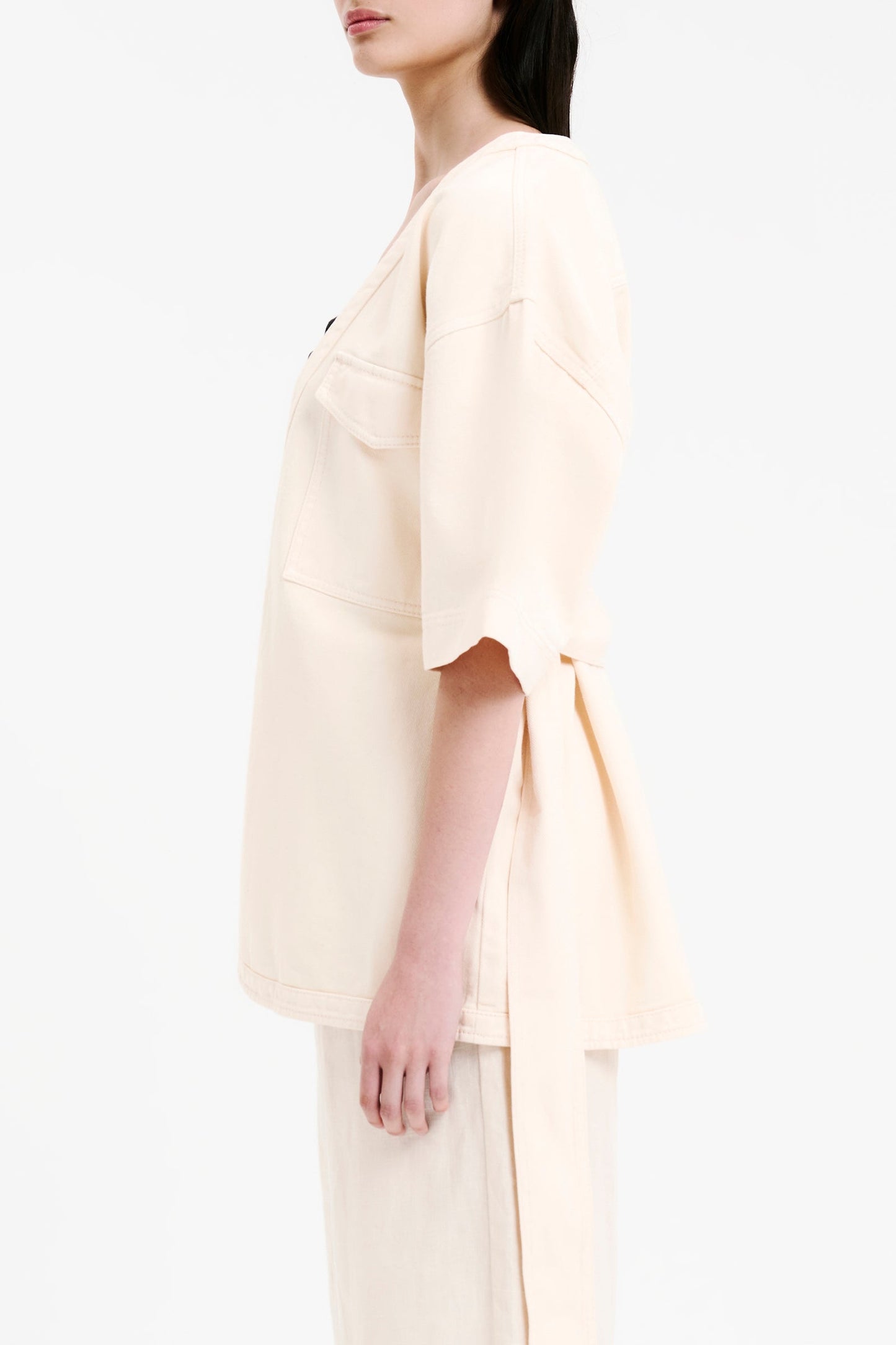 BLAISE TIE FRONT JACKET