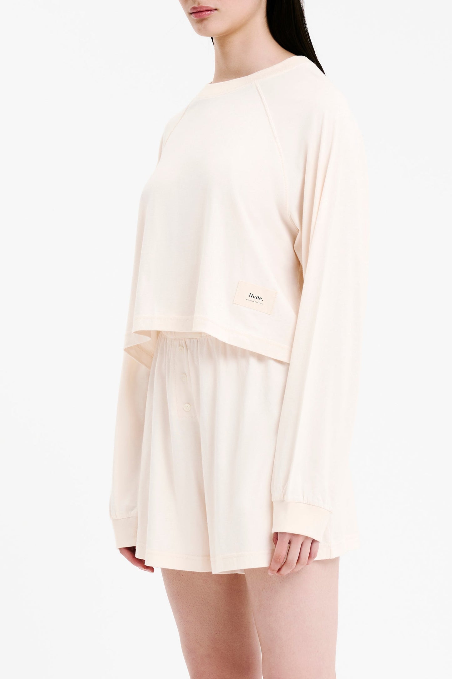 LOUNGE JERSEY LS TEE