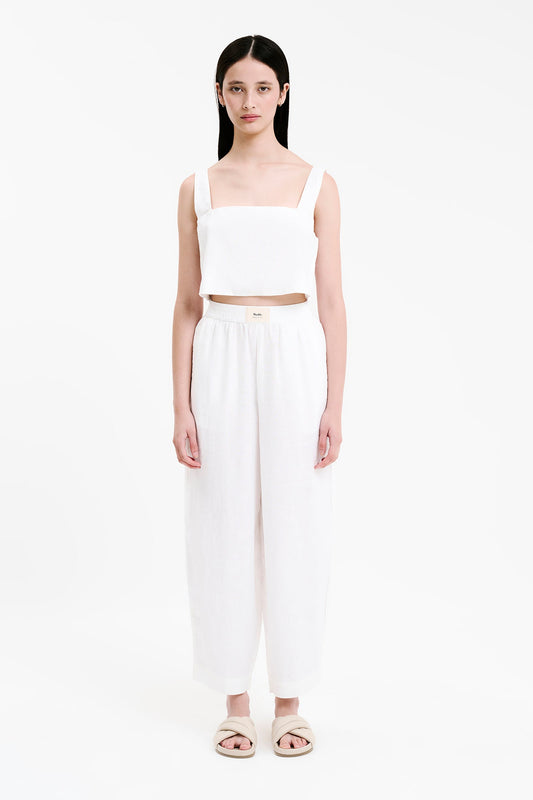 LOUNGE HERITAGE LINEN CAMI