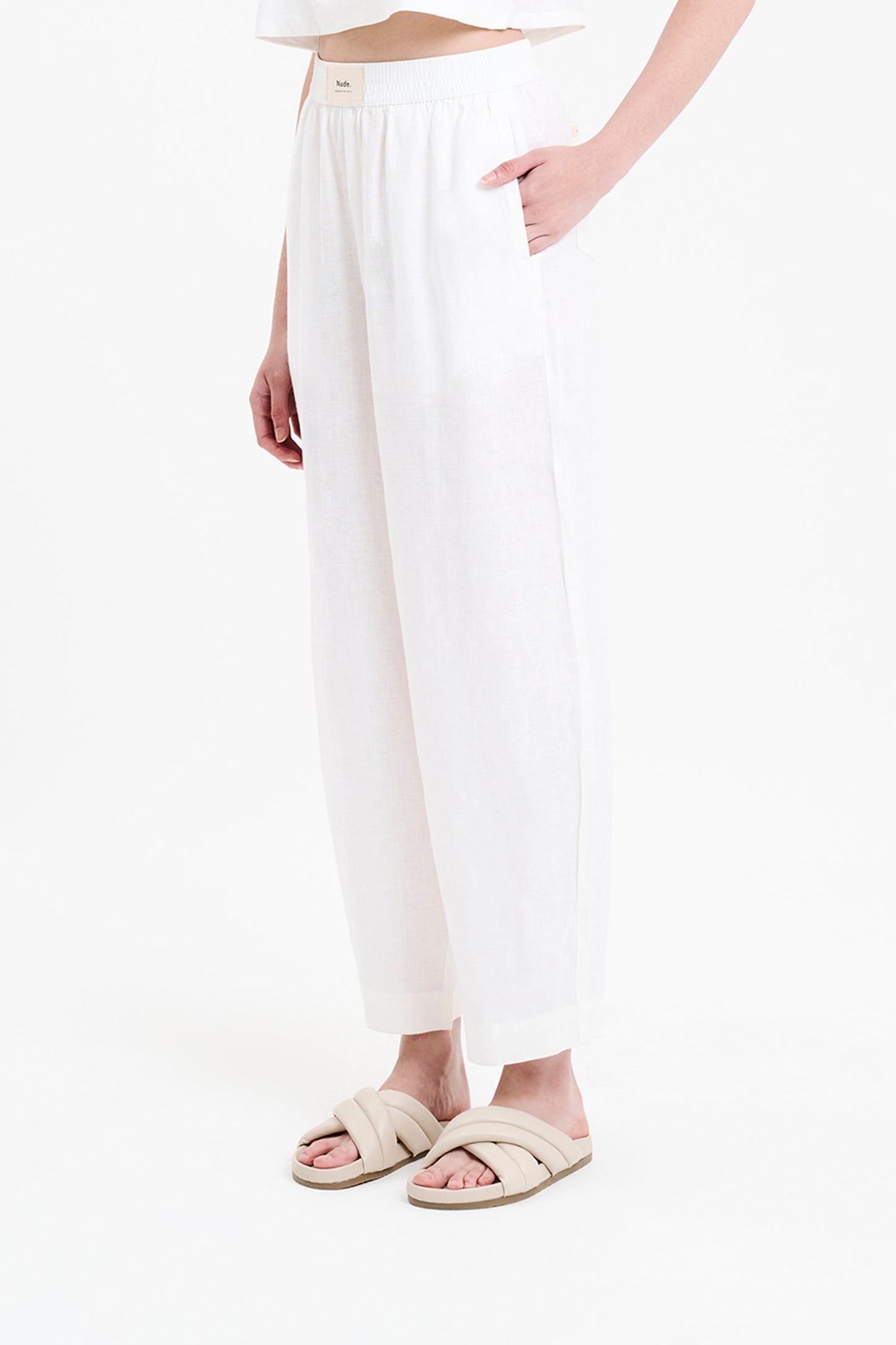 LOUNGE HERITAGE LINEN PANT