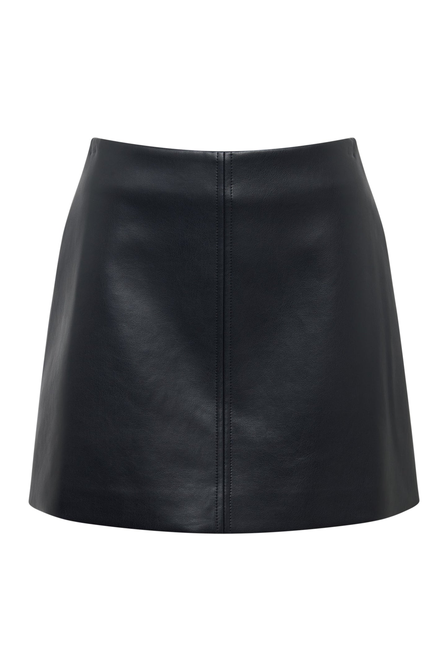 BEAUMONT VEGAN LEATHER MINI SKIRT
