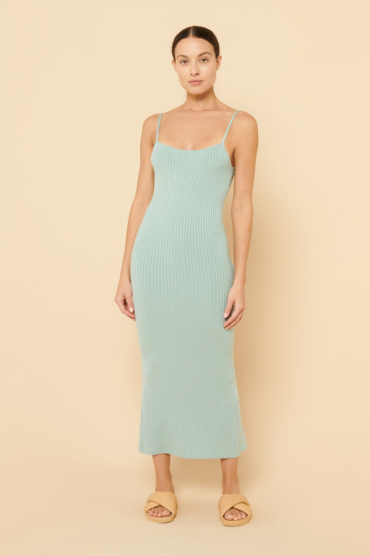 XIN KNIT MIDI DRESS