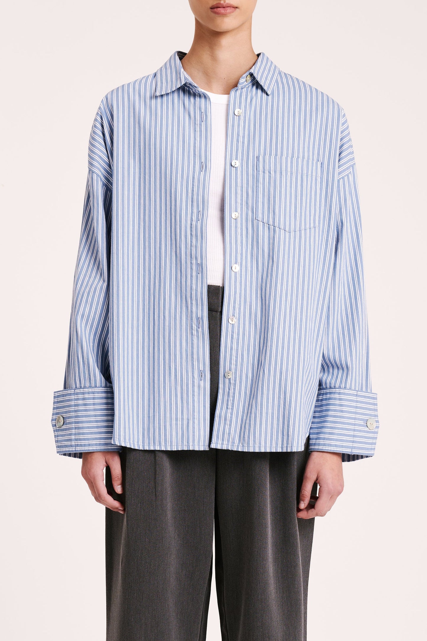 SORA STRIPE SHIRT