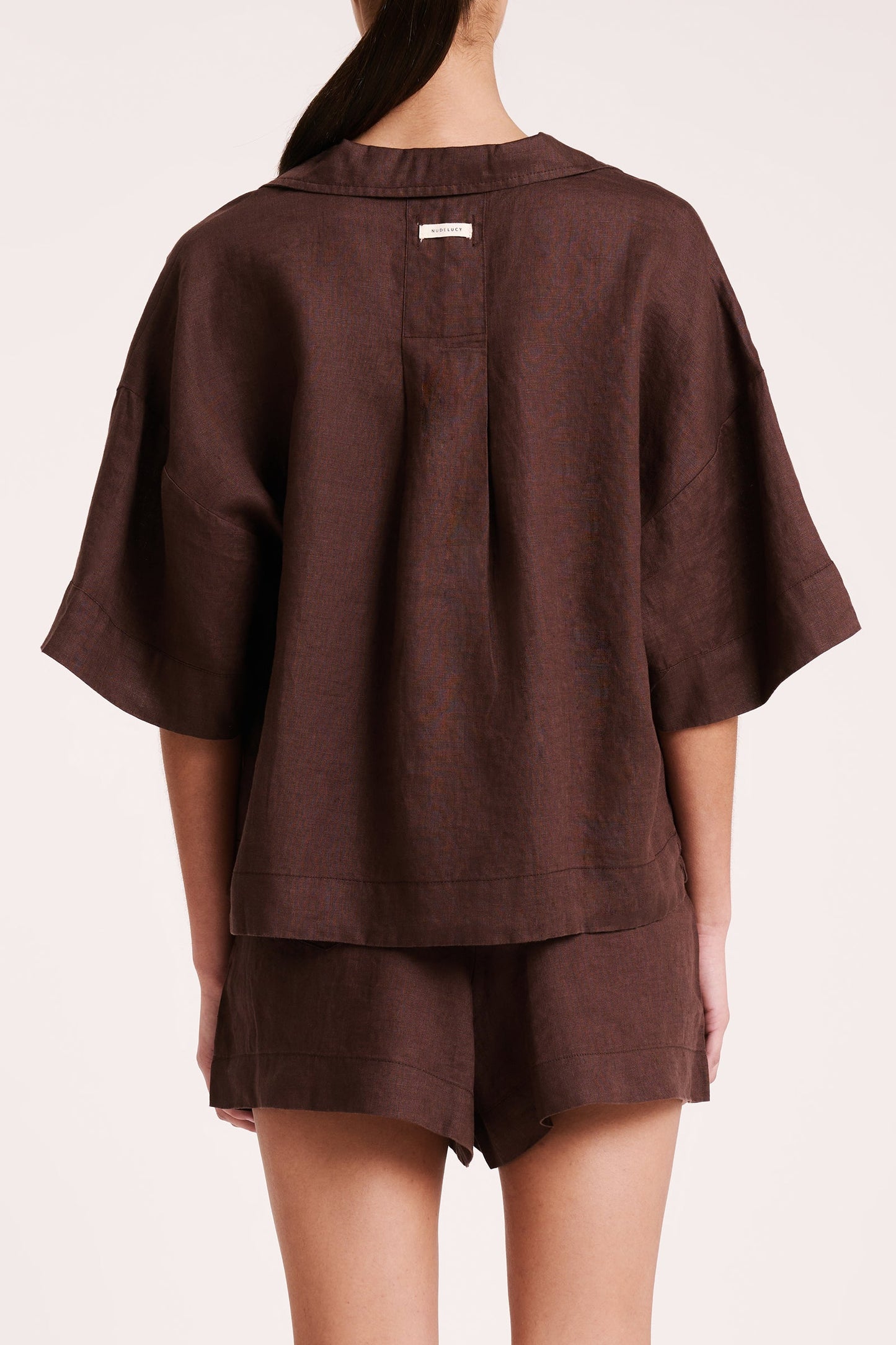 LOUNGE LINEN SHIRT