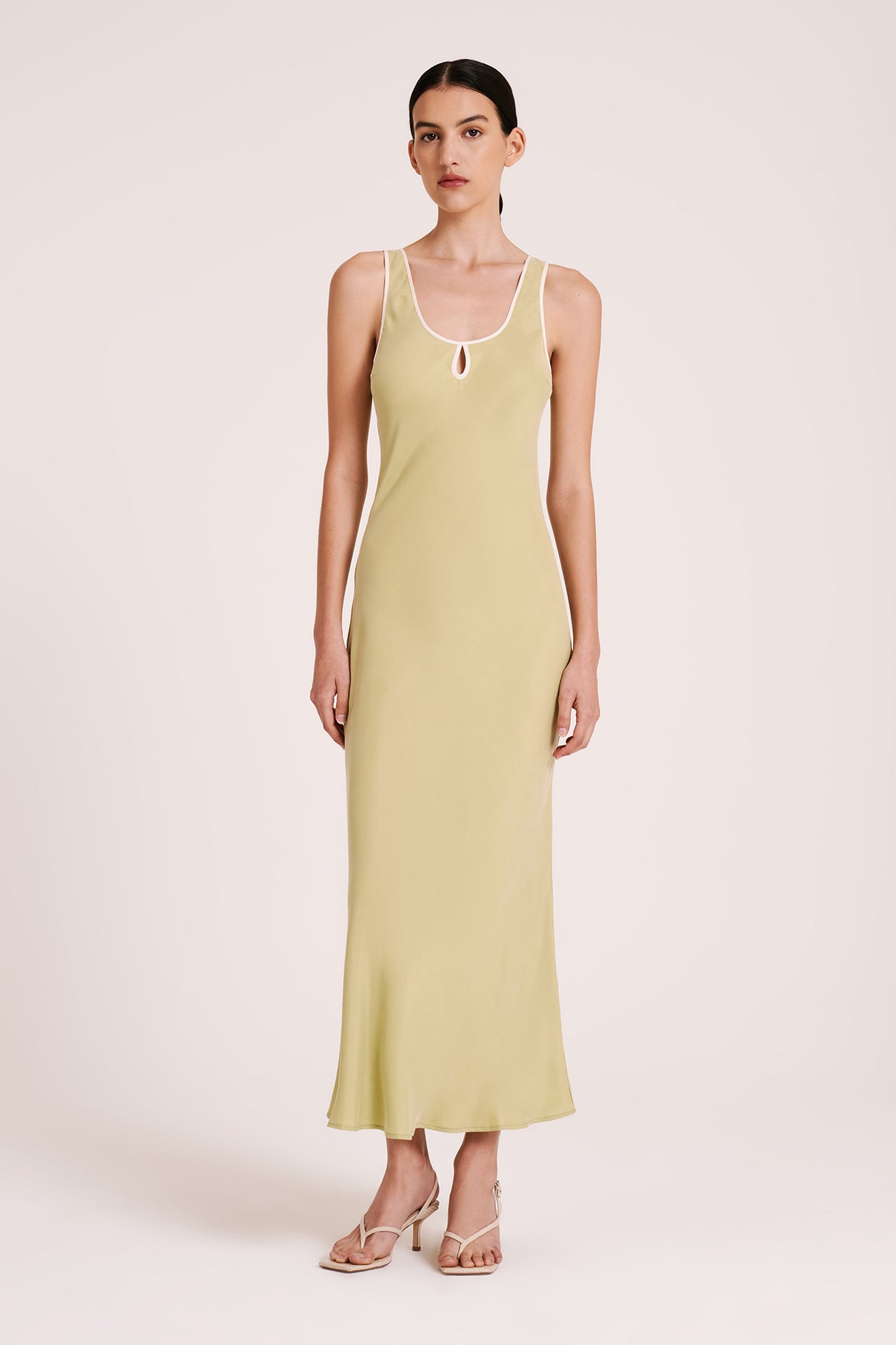 ENNI CUPRO SLIP DRESS