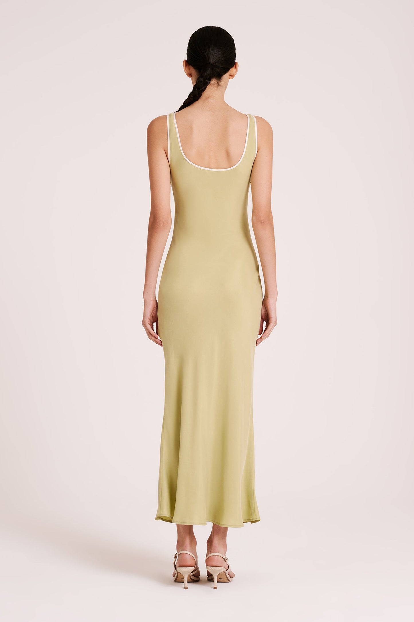 ENNI CUPRO SLIP DRESS