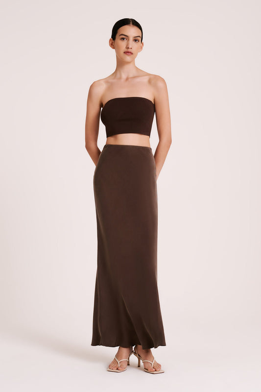 INES CUPRO SKIRT