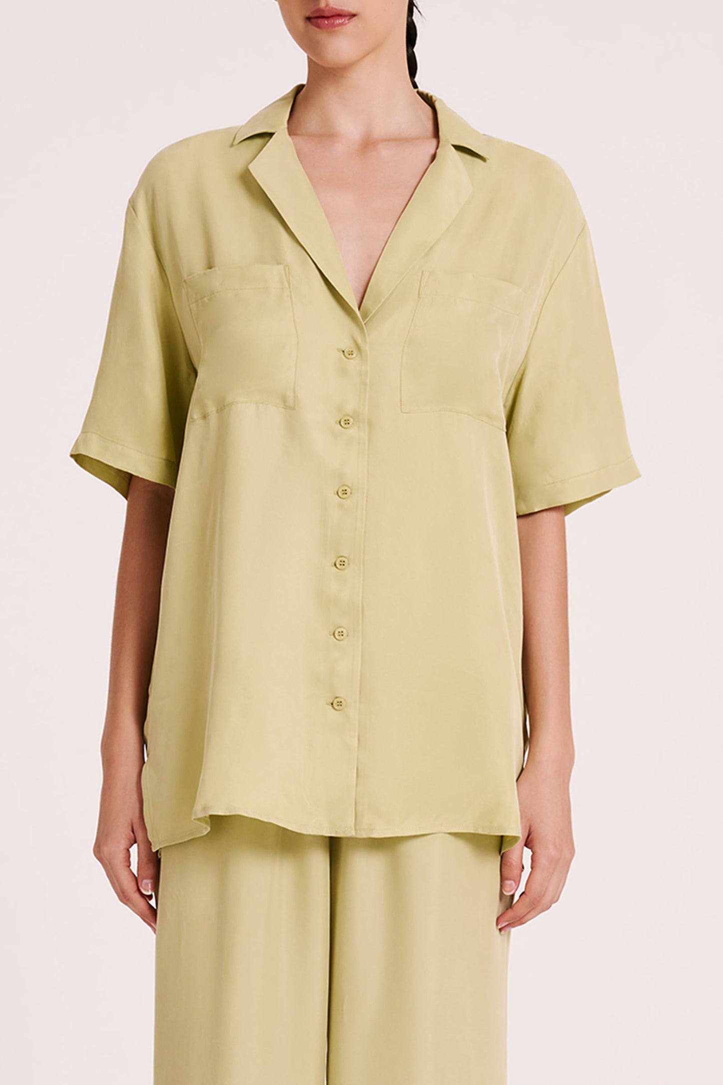 LUCIA CUPRO SHIRT