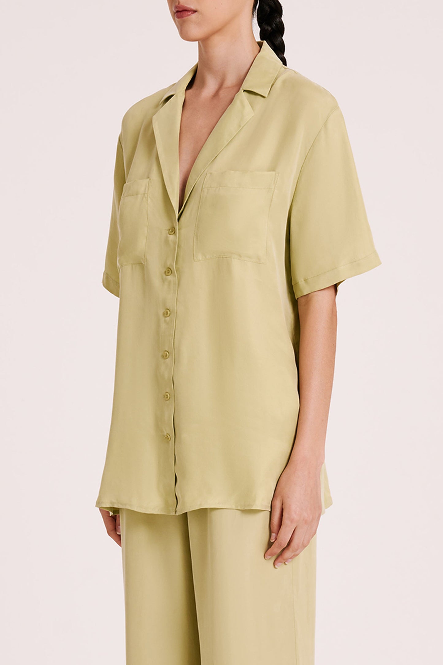 LUCIA CUPRO SHIRT