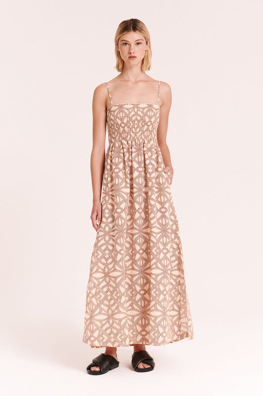 SHANI LINEN MAXI DRESS