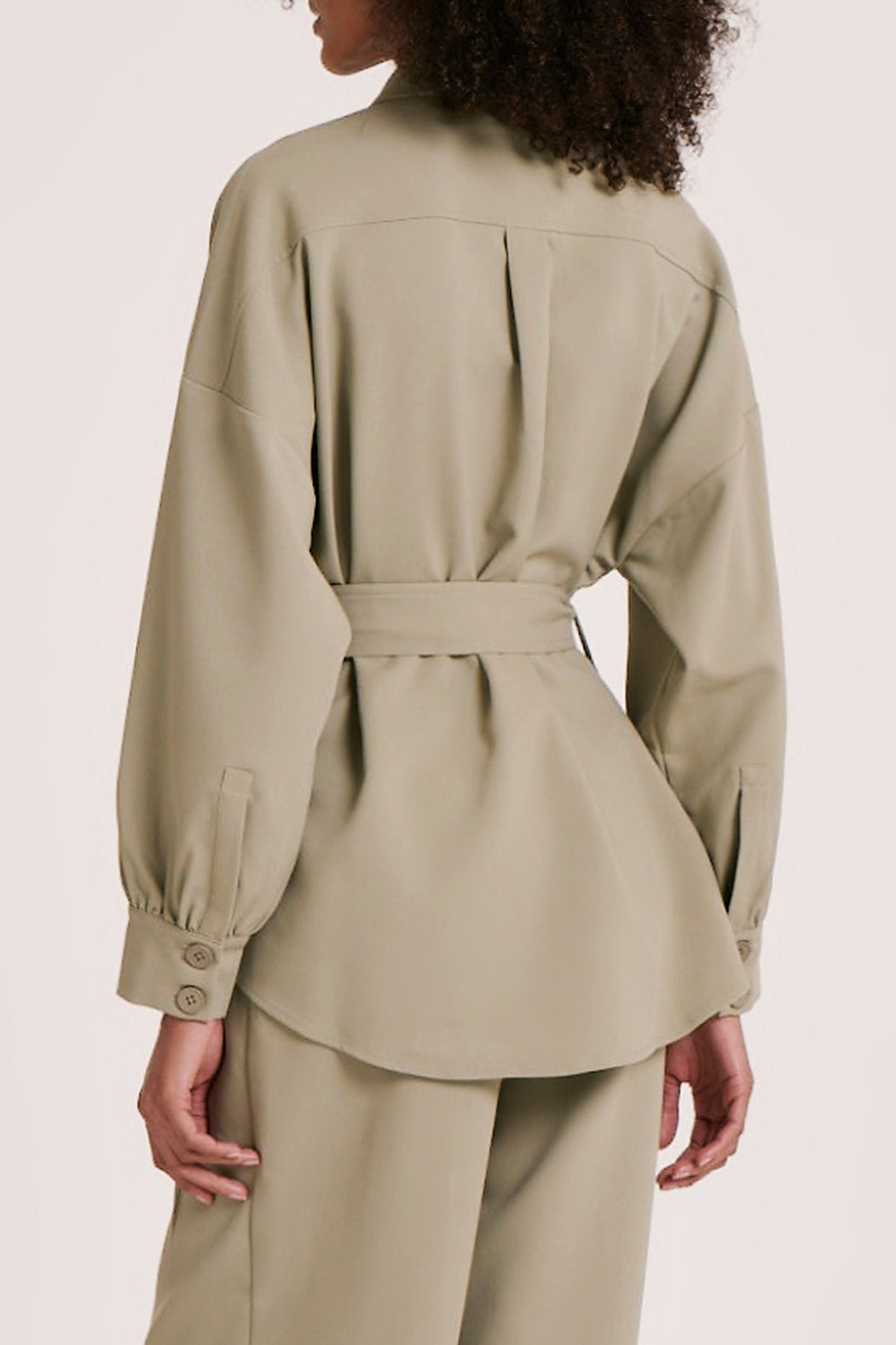 MANON TIE FRONT SHIRT