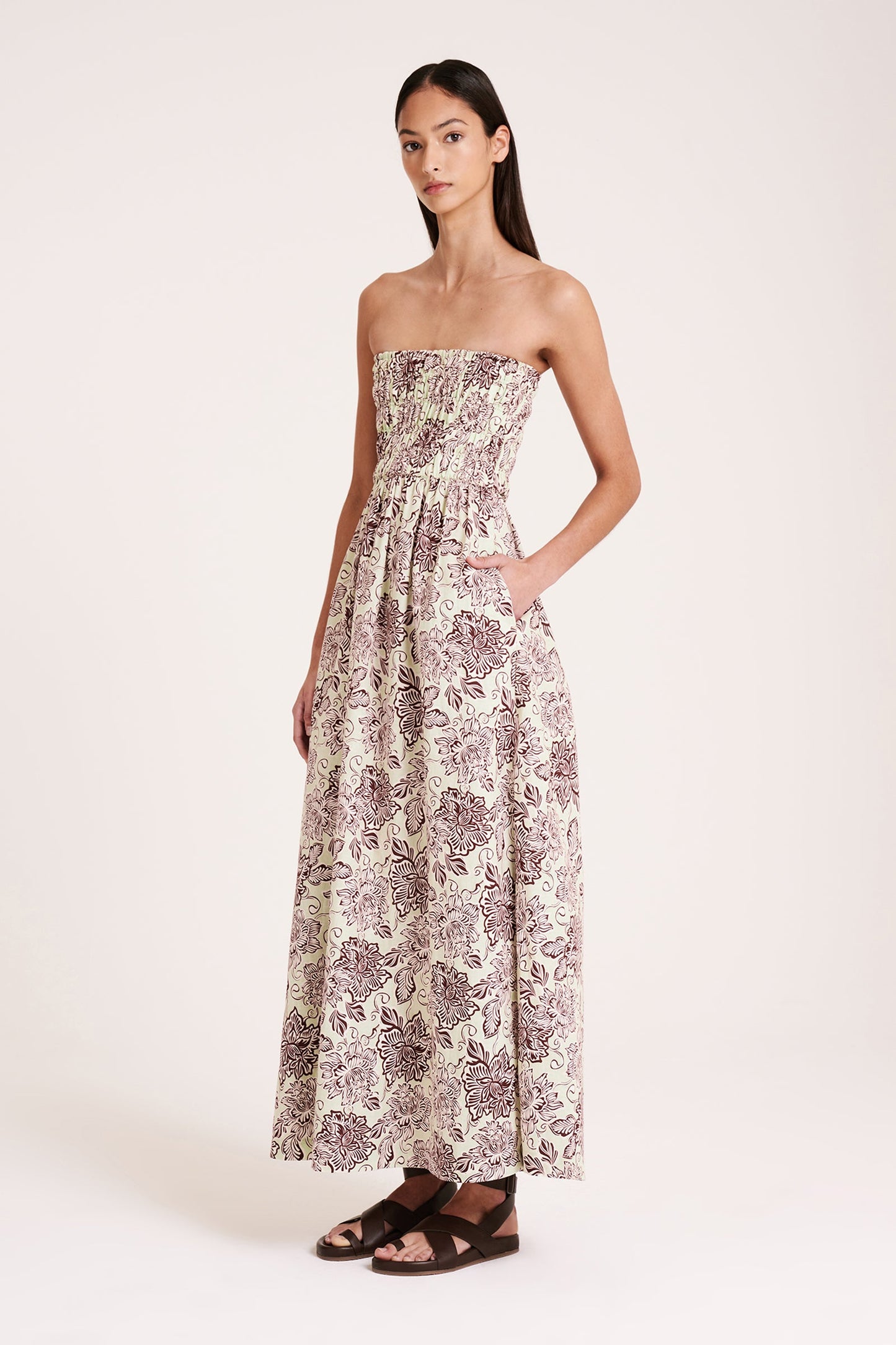 MISI LINEN MAXI DRESS