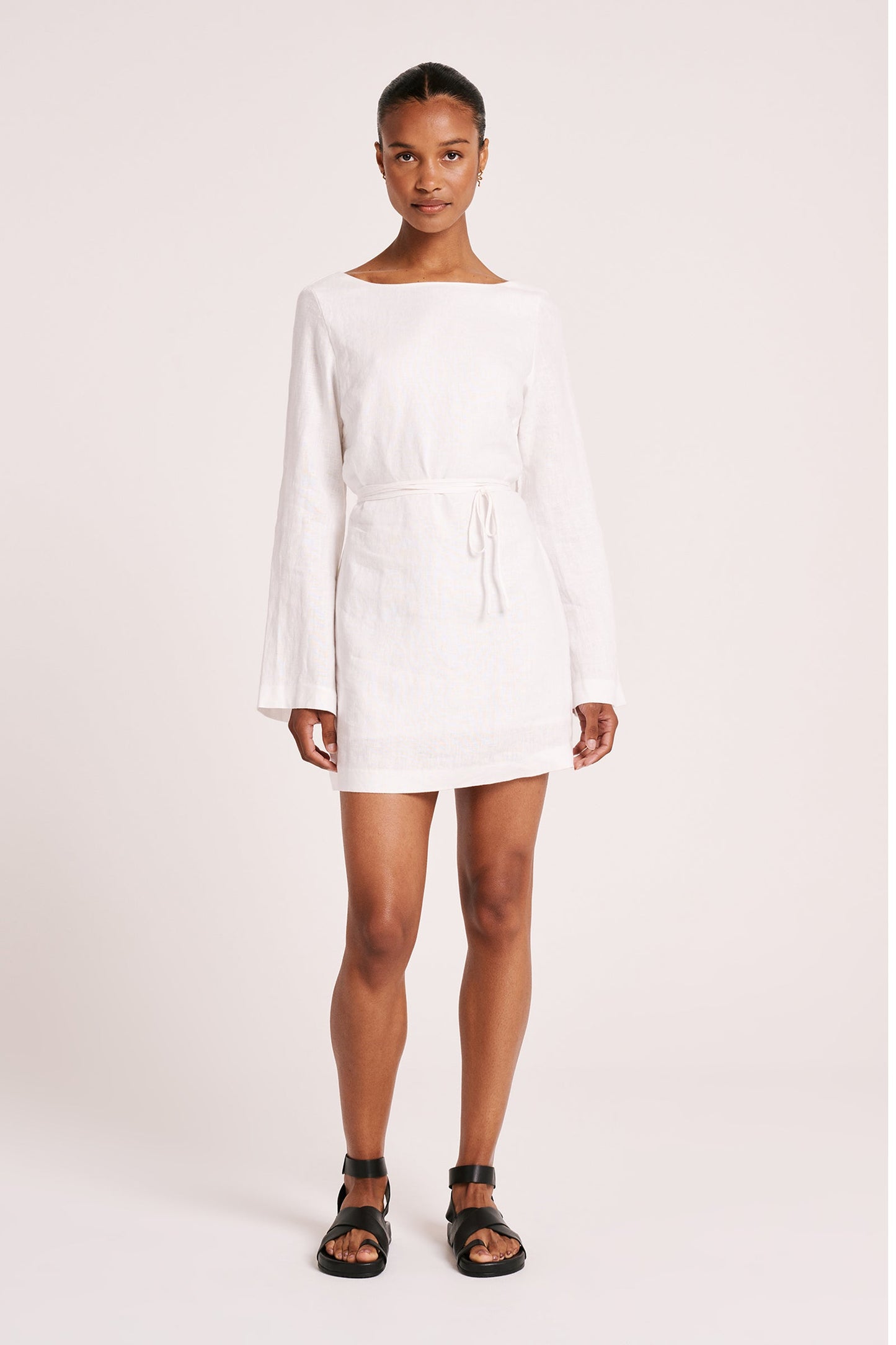 MINA LINEN DRESS