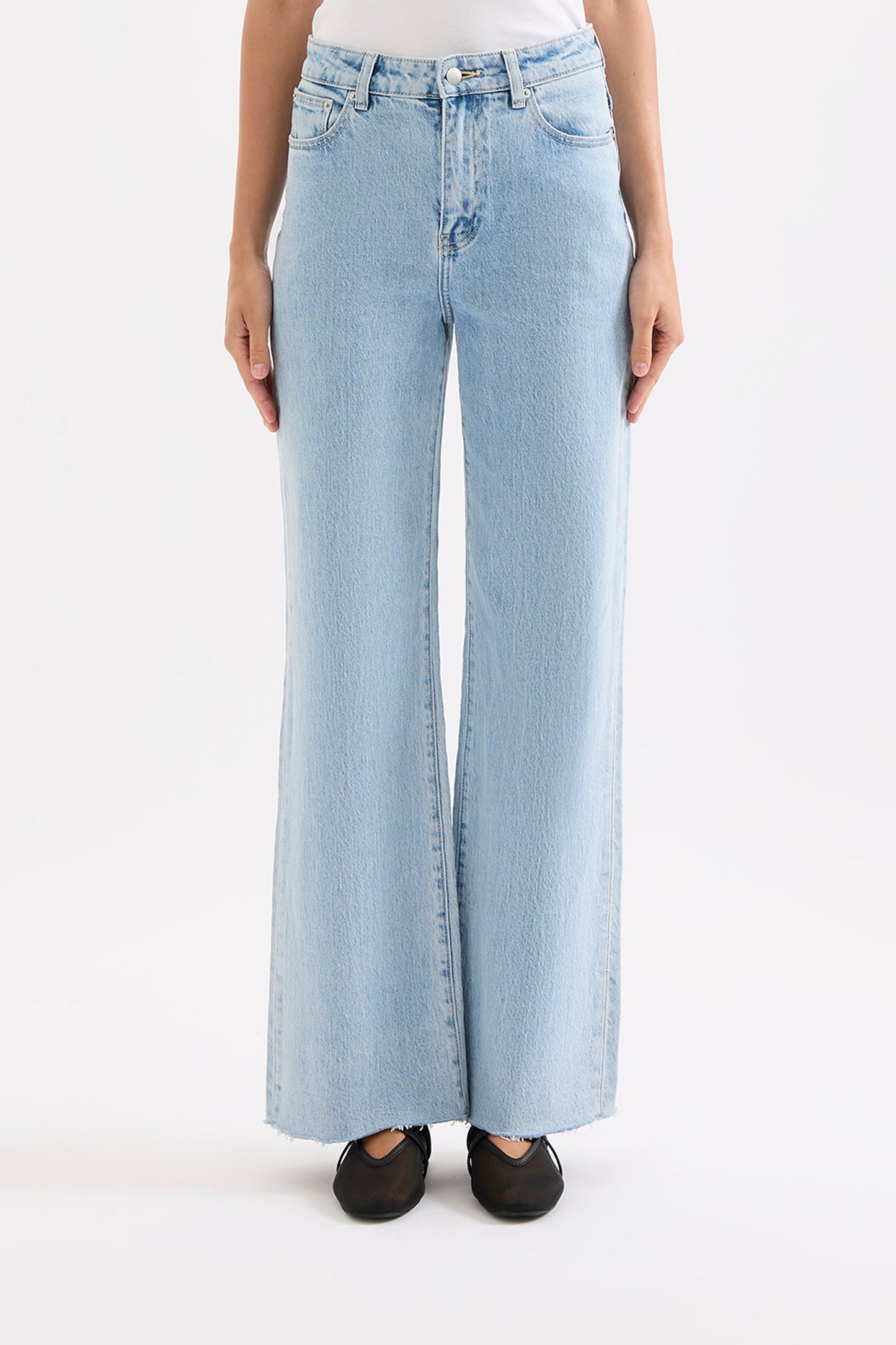 CALI STRETCH WIDE LEG JEAN