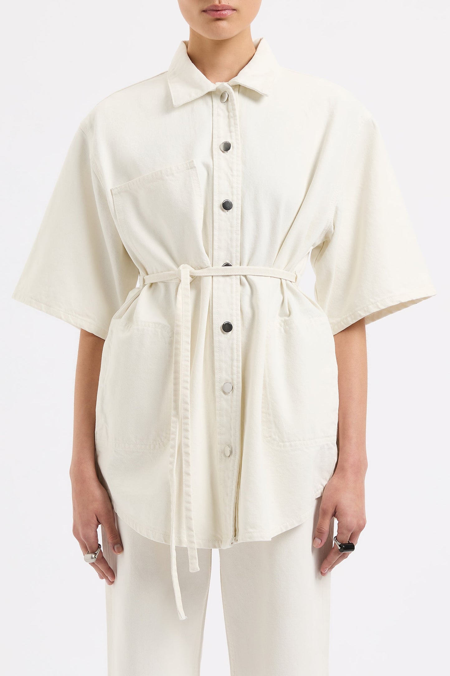 ORGANIC DENIM SHACKET