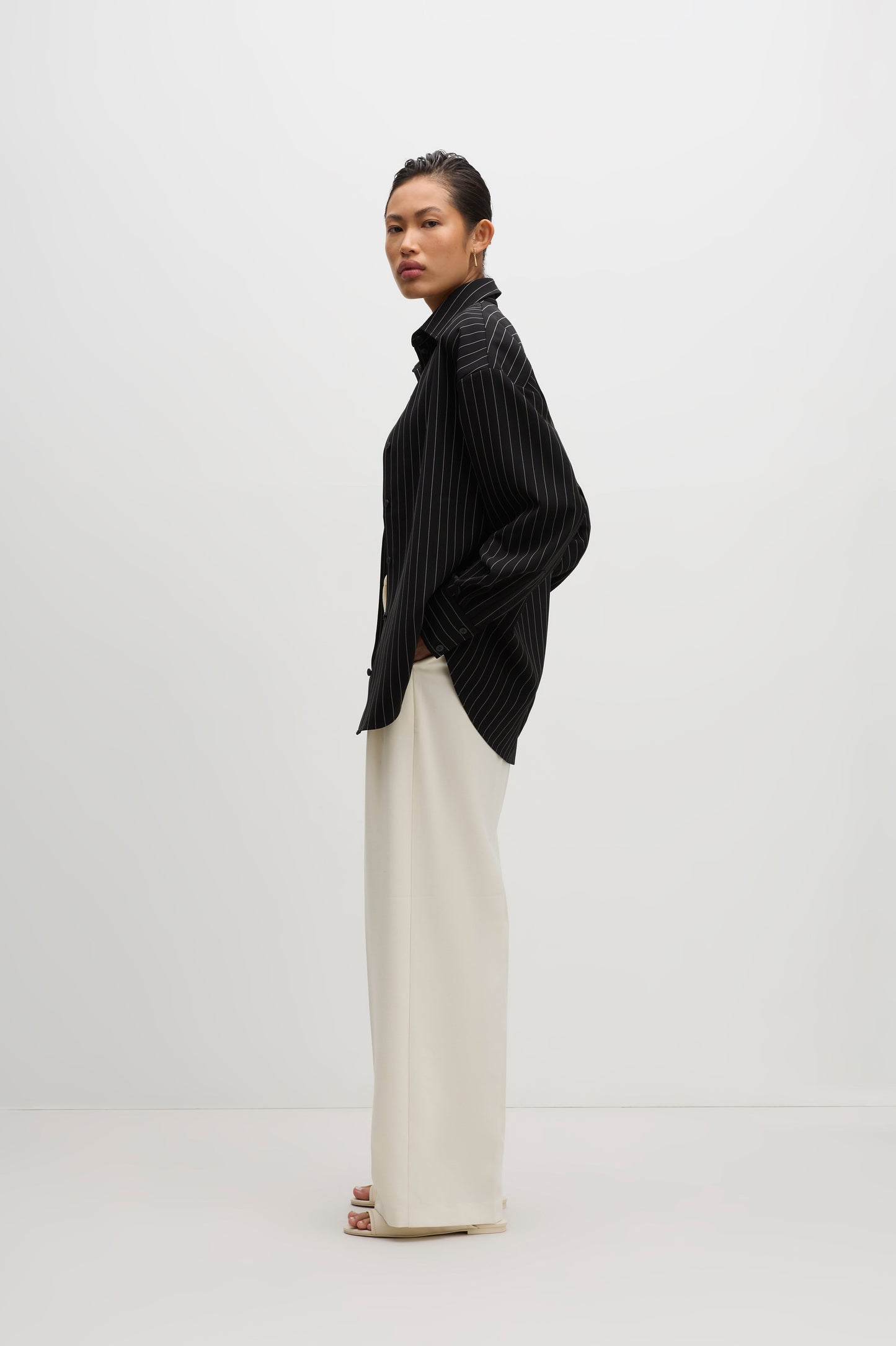 MAEVE PINSTRIPE SHIRT