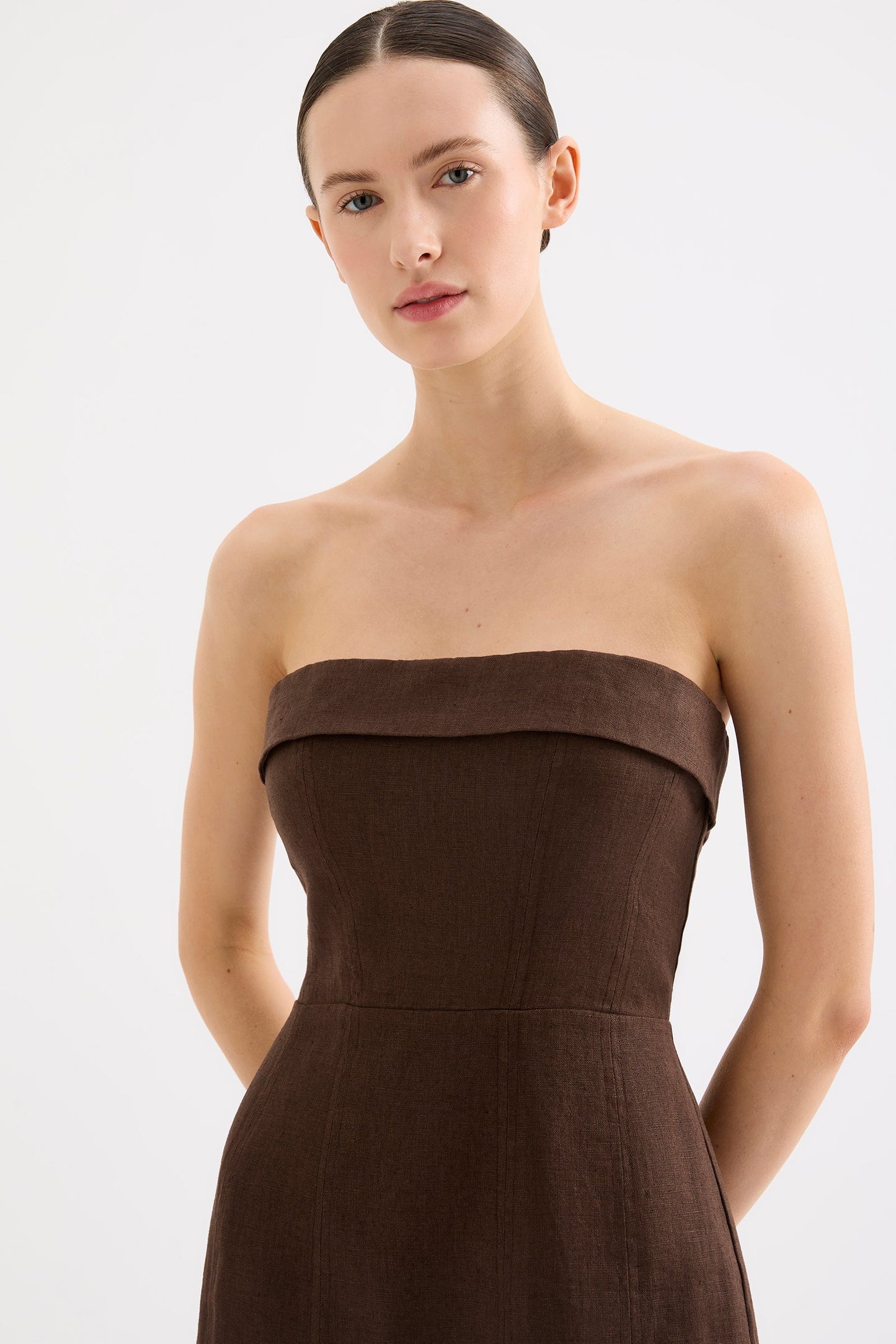 LYRA LINEN DRESS