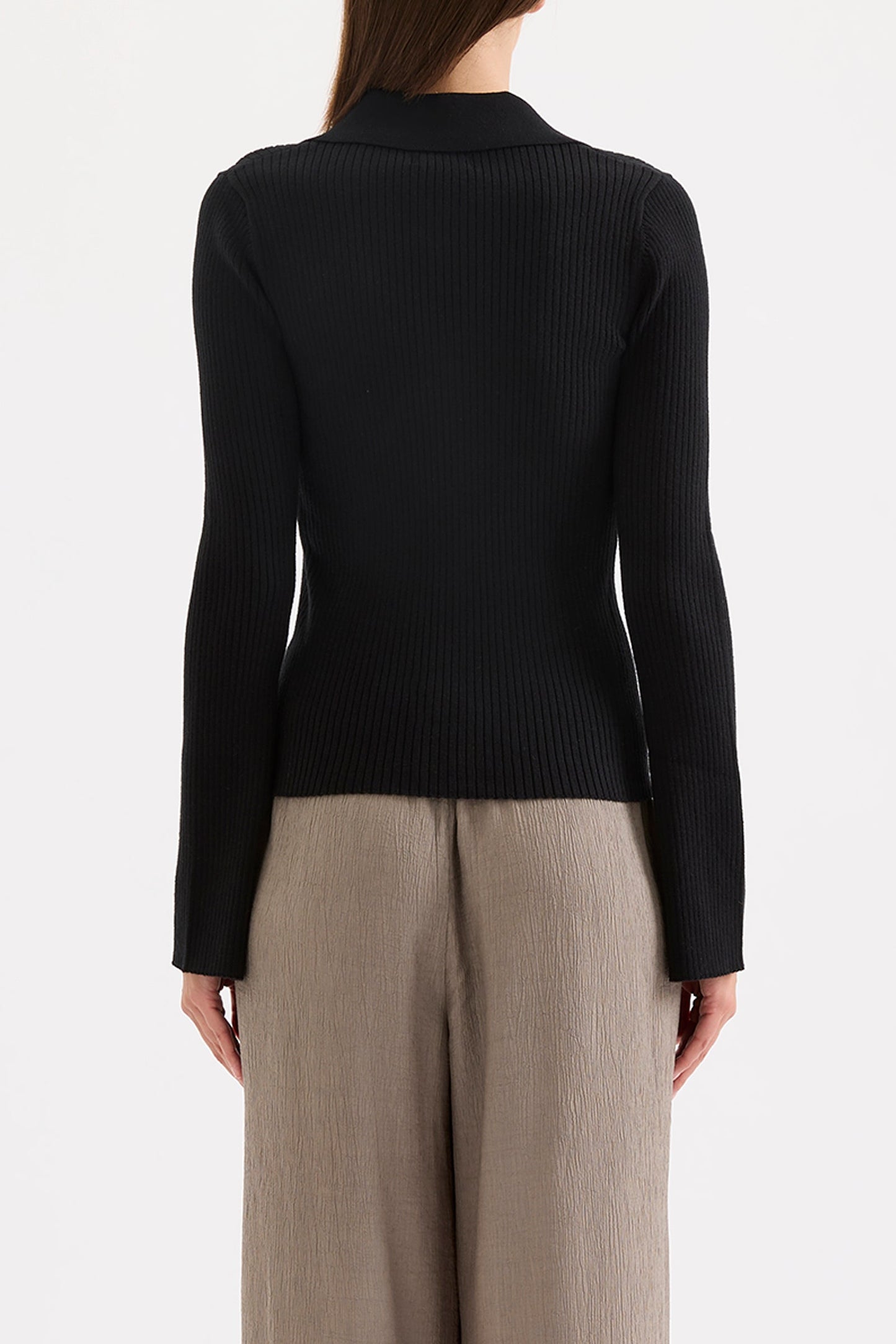 BETINA ZIP FRONT KNIT
