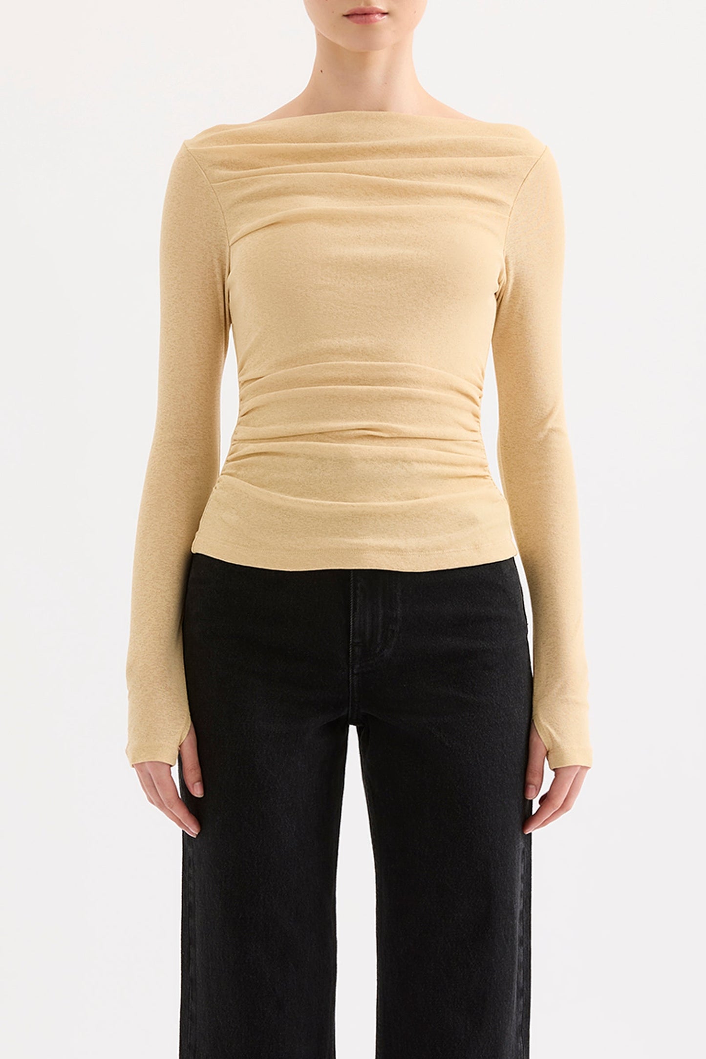 ZIEL OFF SHOULDER TOP