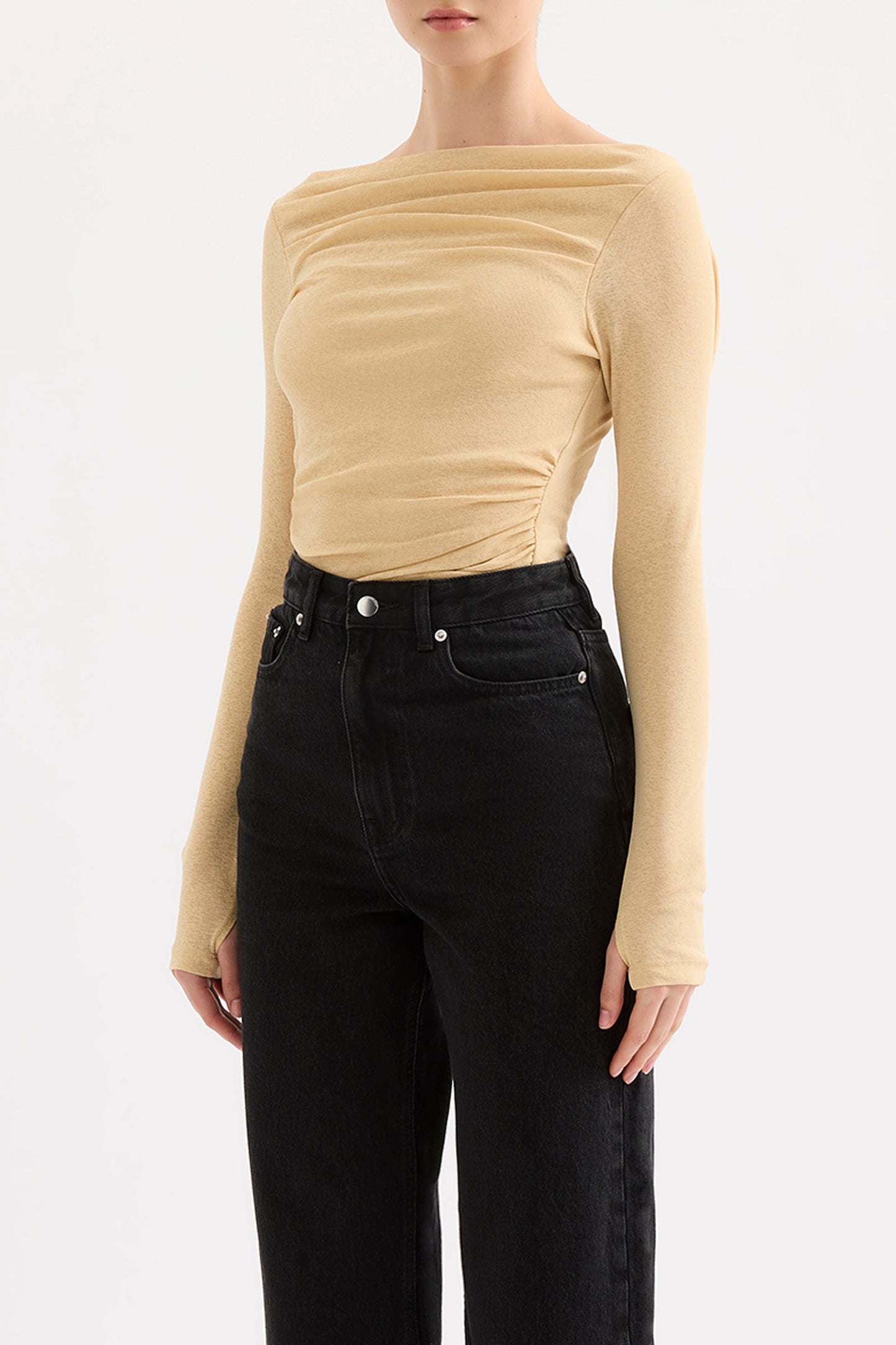 ZIEL OFF SHOULDER TOP